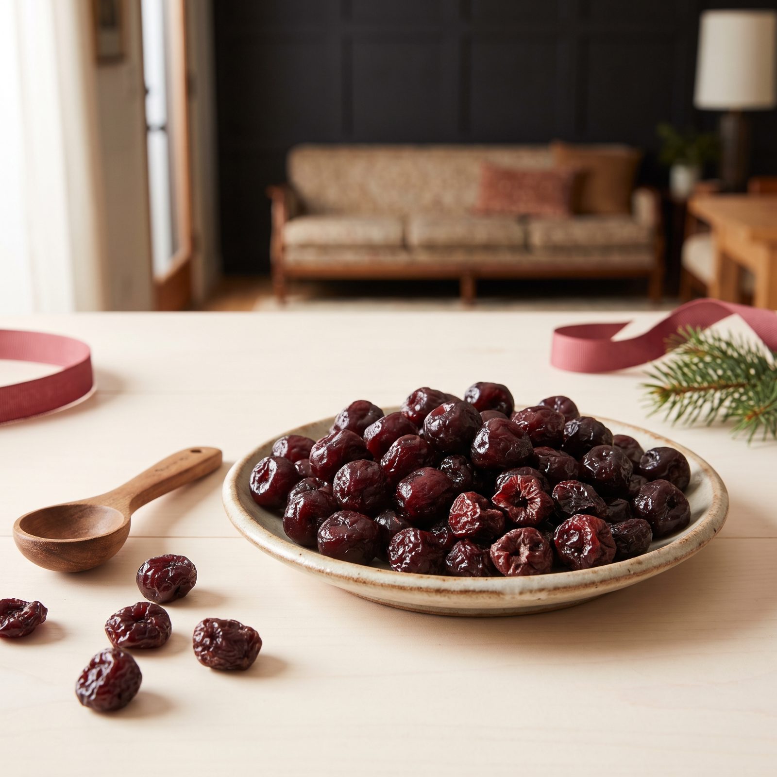 Check Dried Cherries for Excess Dryness