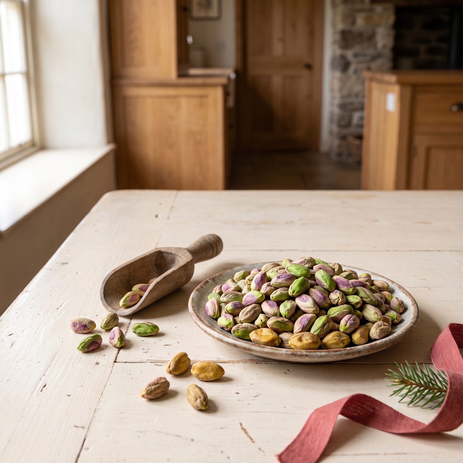 Check Pistachios for Discoloration