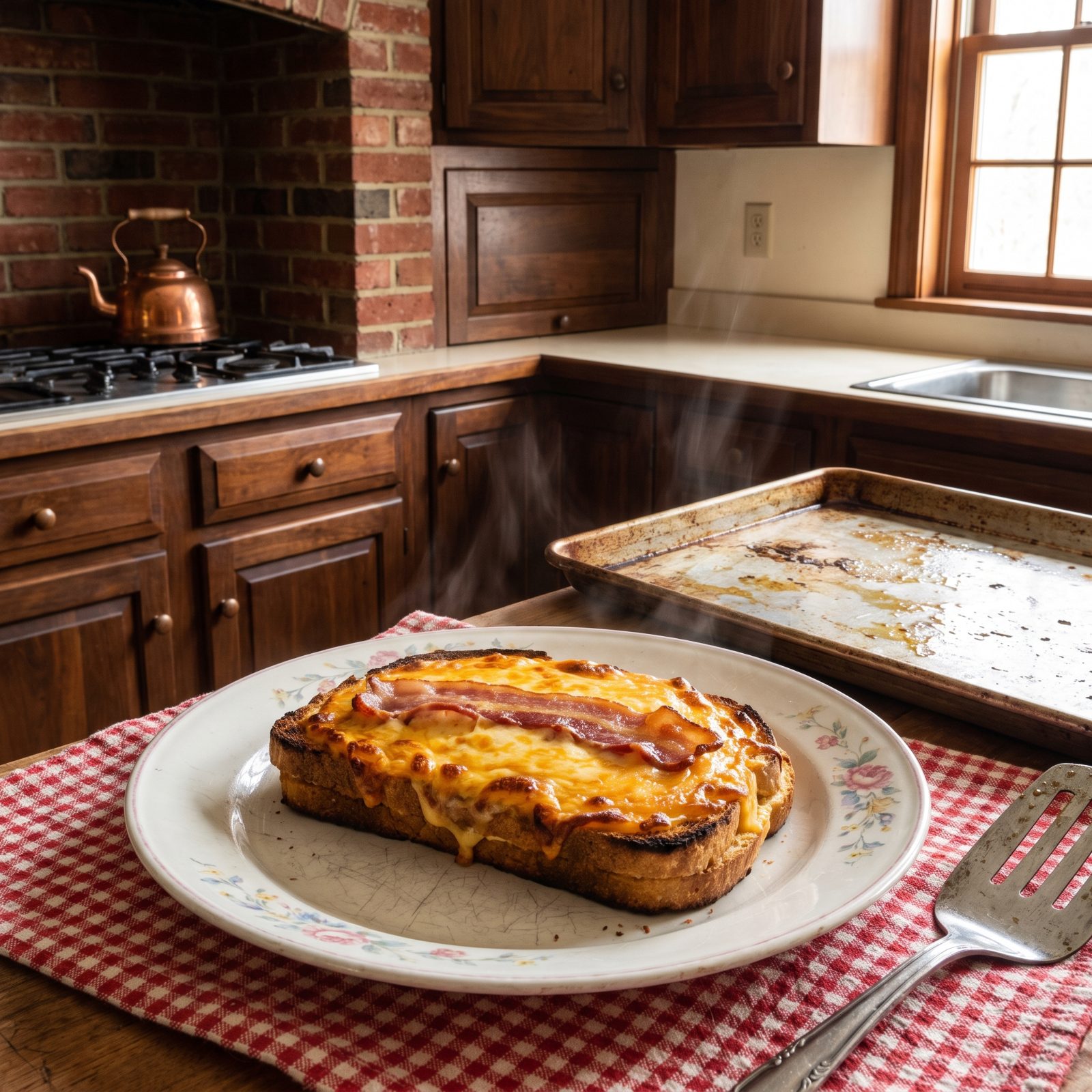 Cheese Dreams Broiled Until Bubbly