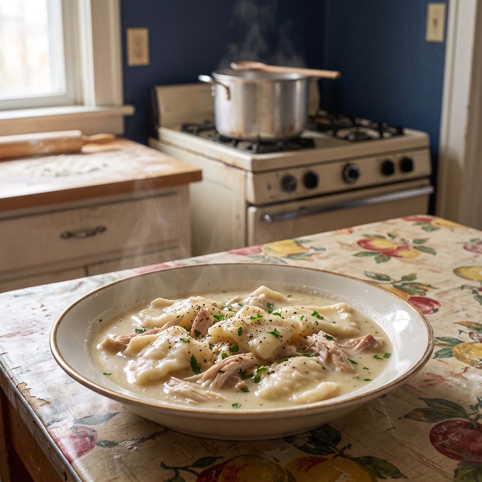 Chicken and Dumplings From a Grandmother's Kitchen