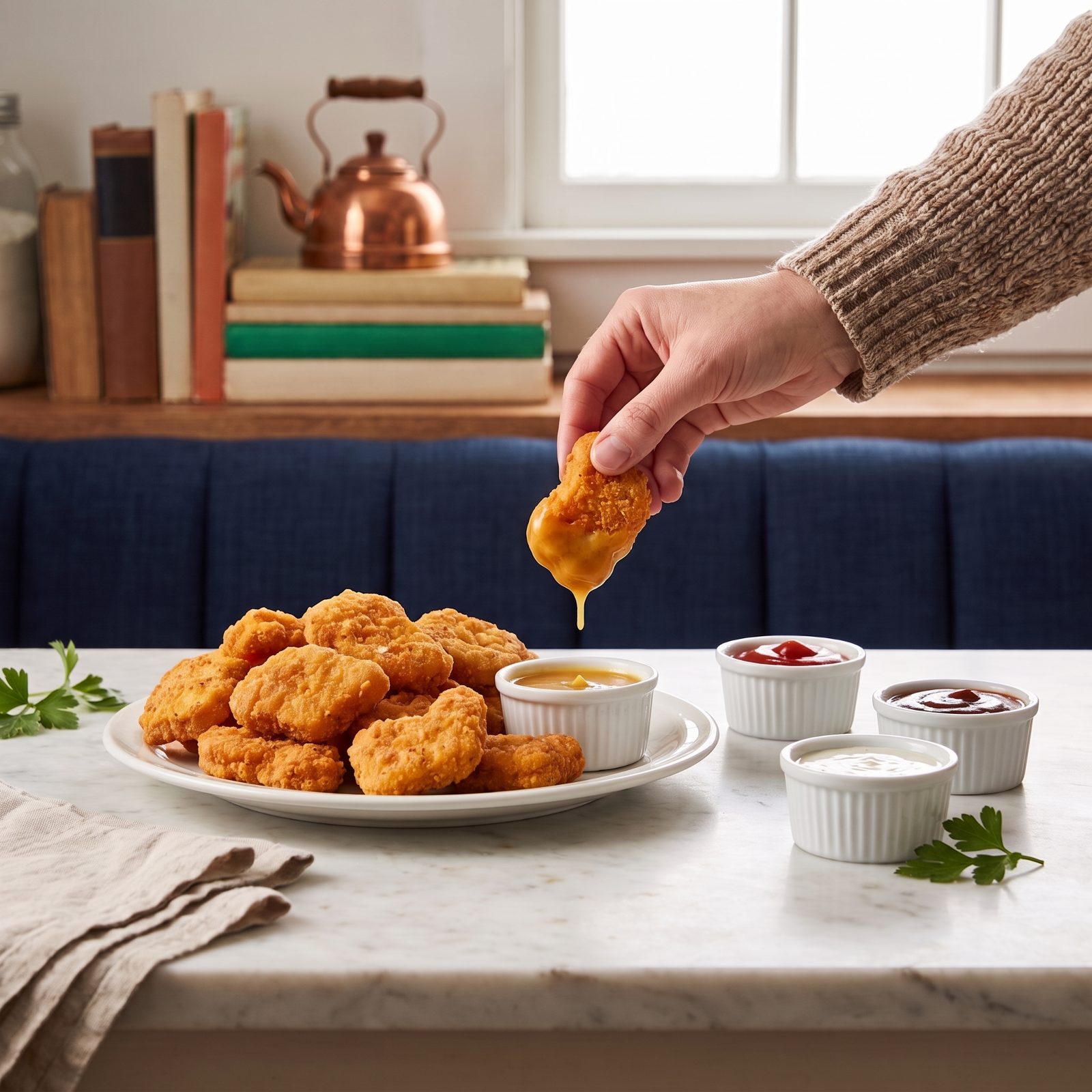 Chicken Nuggets and the Sacred Act of Dipping