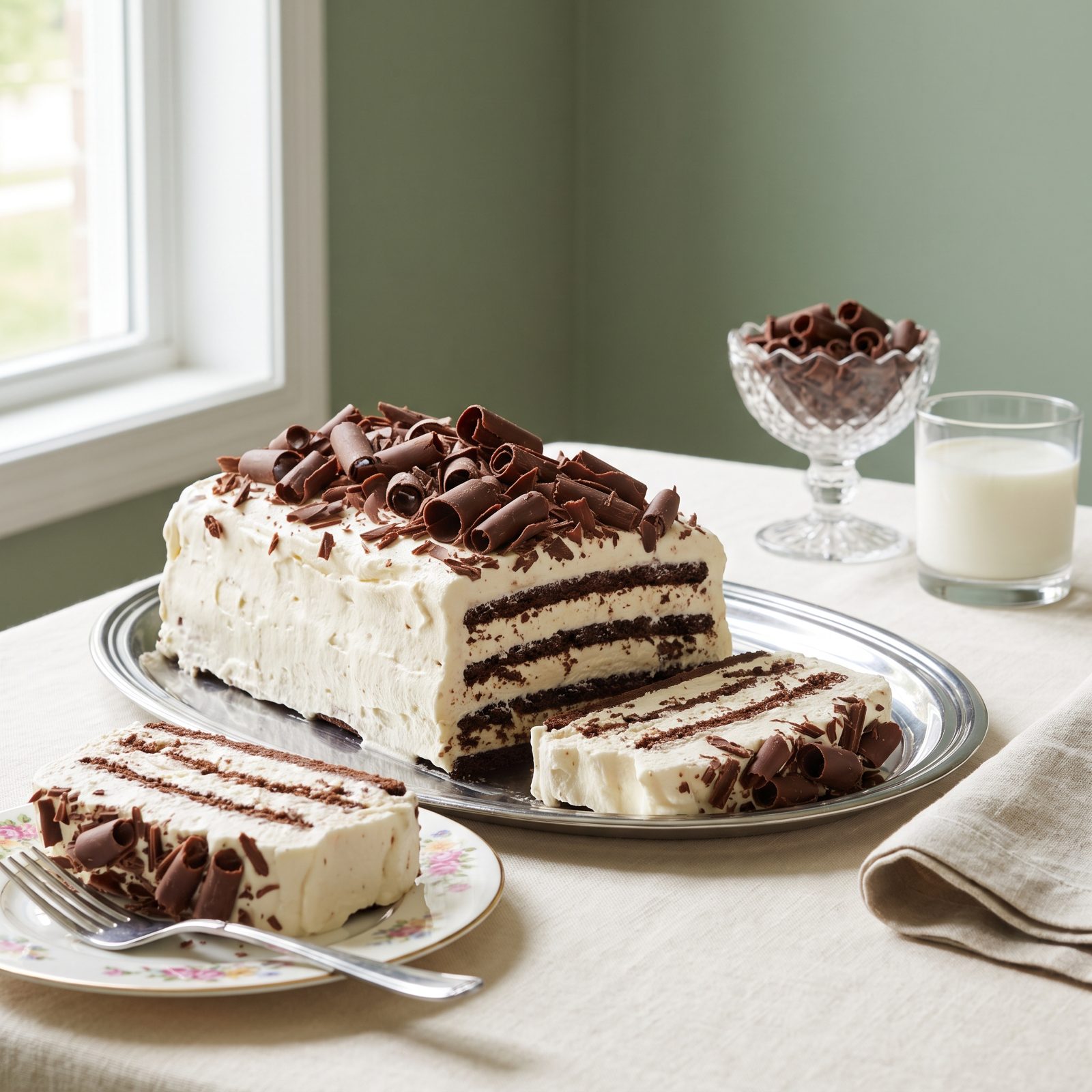 Chocolate Icebox Cake, Assembled With No Oven in Sight