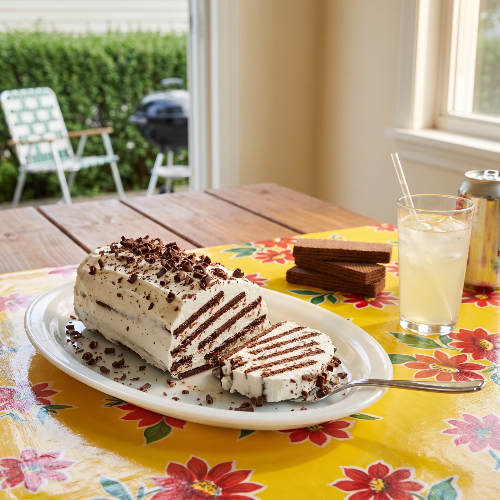 Chocolate-Wafer Icebox Cake That Sat in the Fridge Overnight