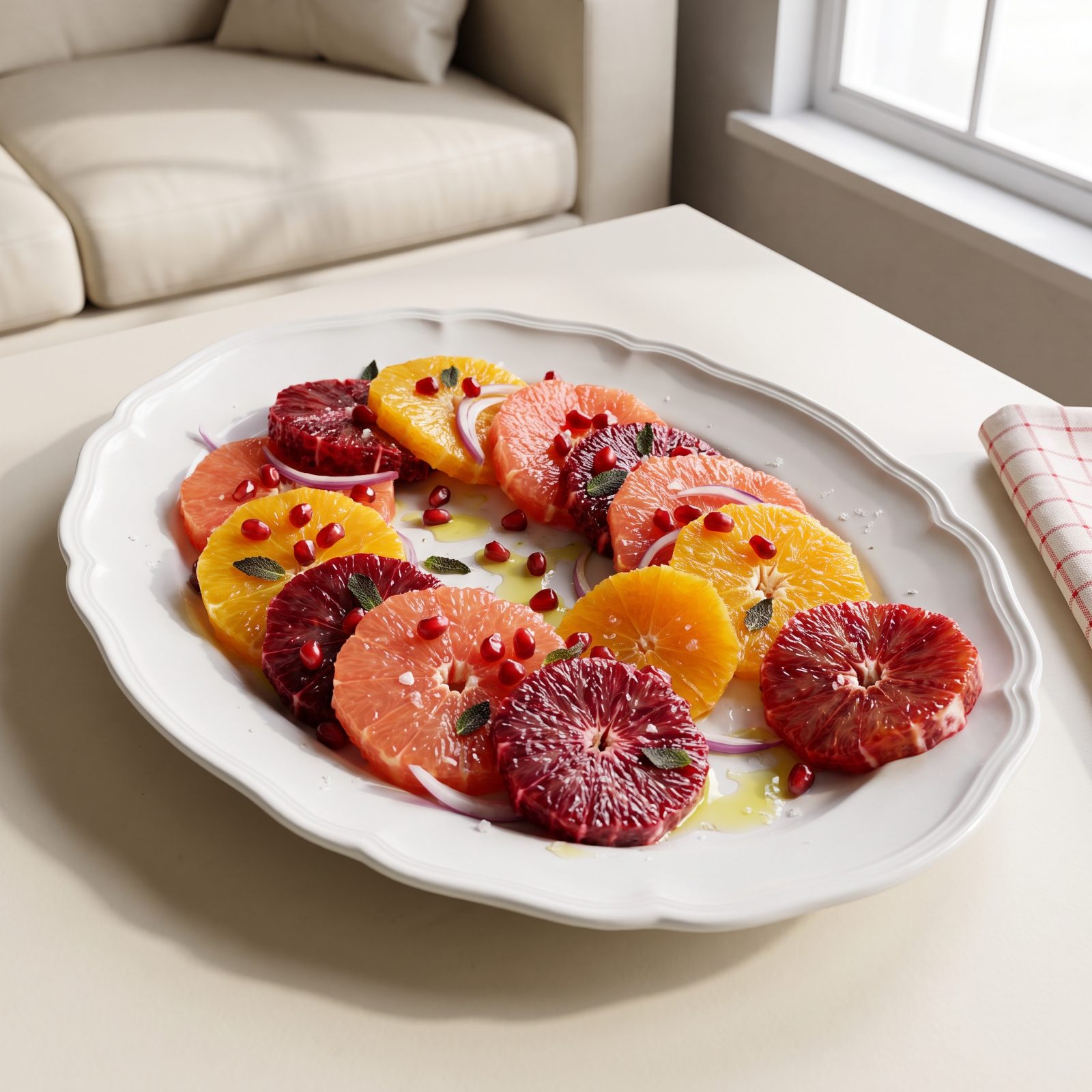 Citrus Salad With Pomegranate