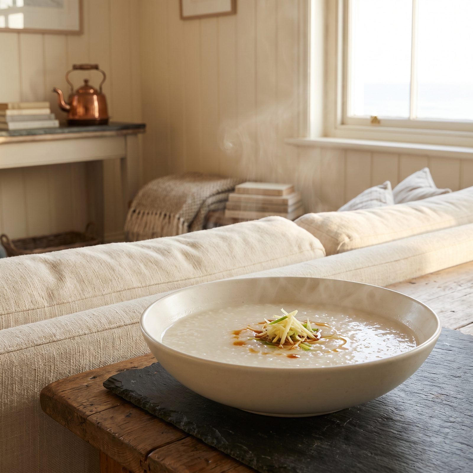 Congee With One Perfectly Seasoned Topping
