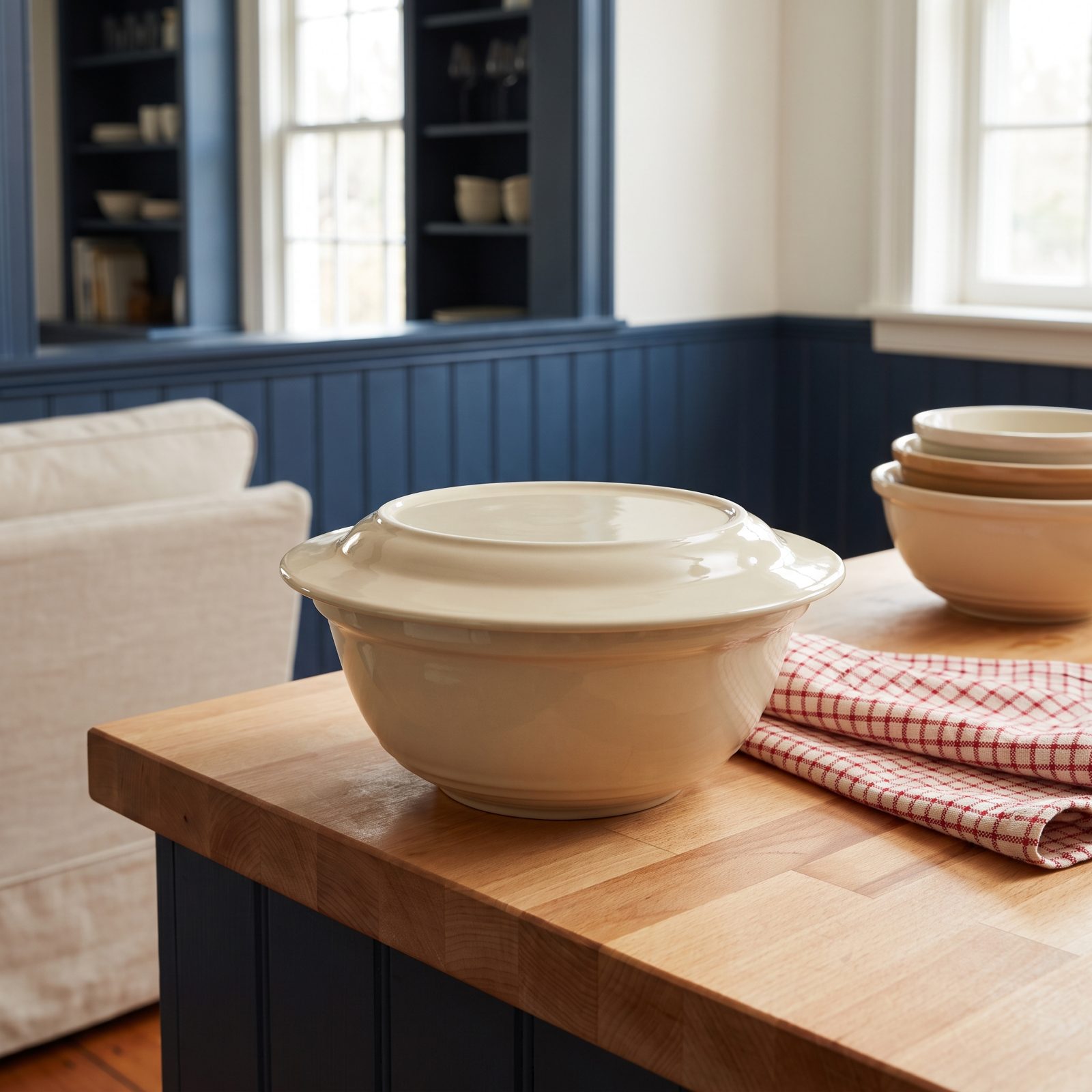 Covering Bowls with Plates Instead of Plastic Wrap