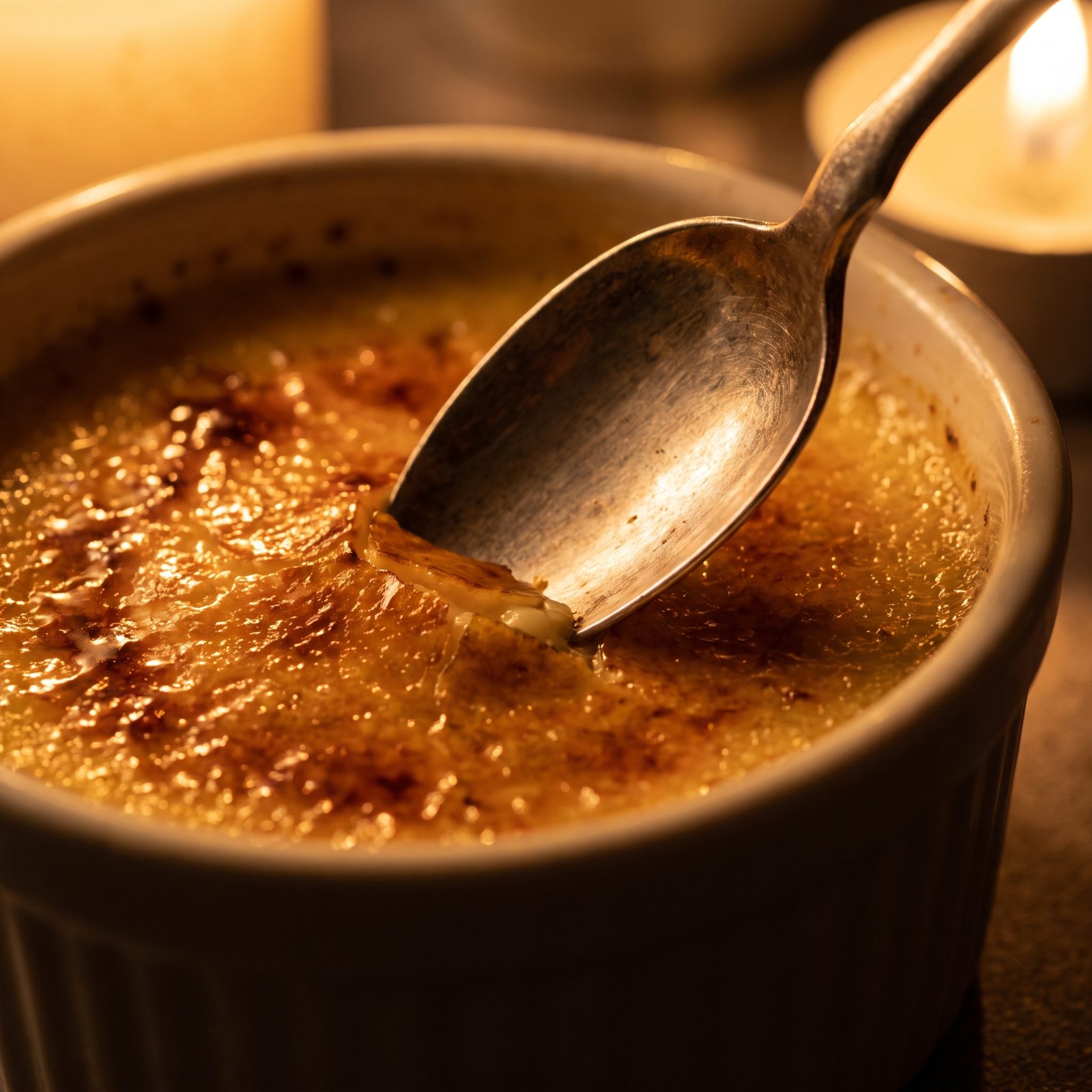 Crème Brûlée With No Crack to It