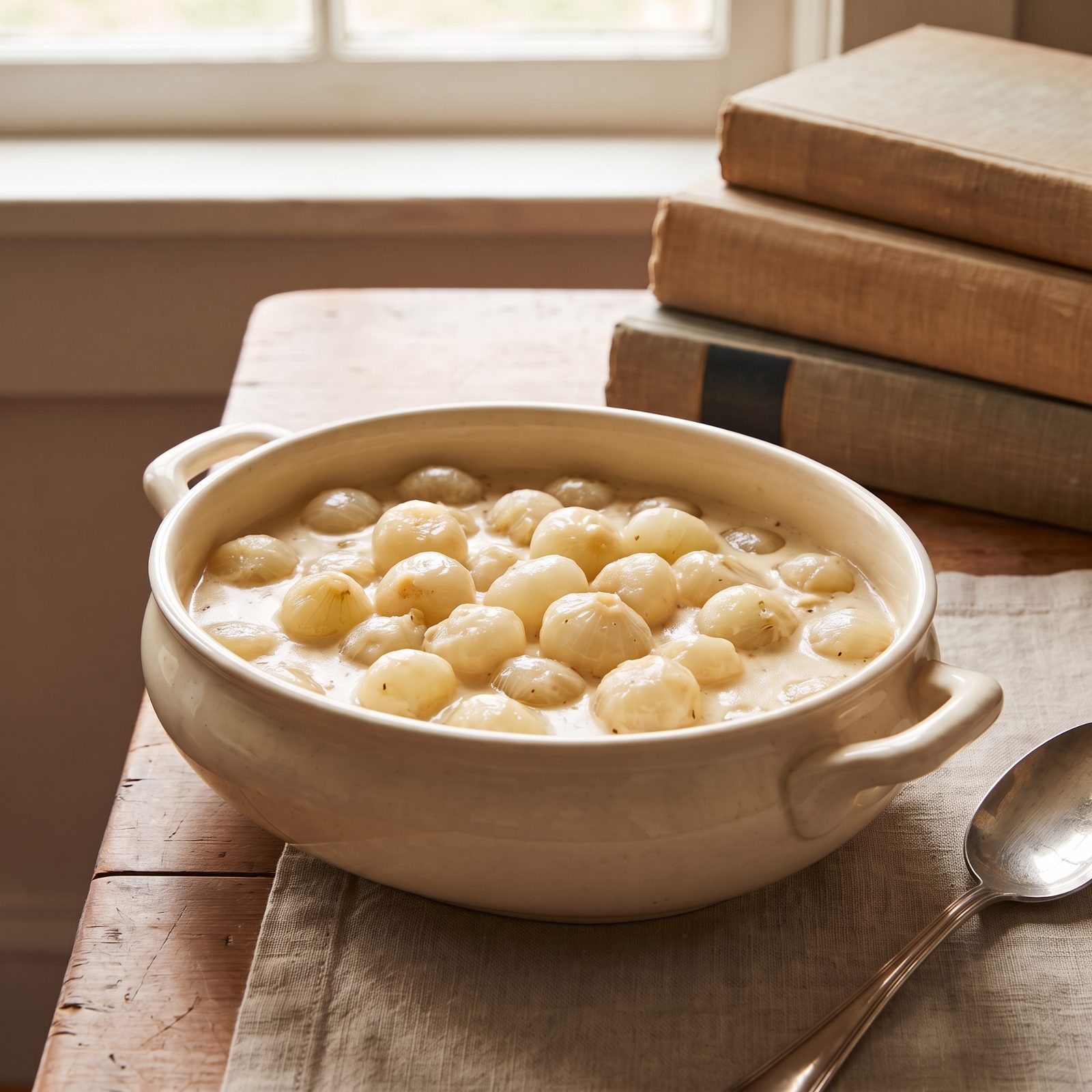 Creamed Pearl Onions, the Dish Grandma Guarded