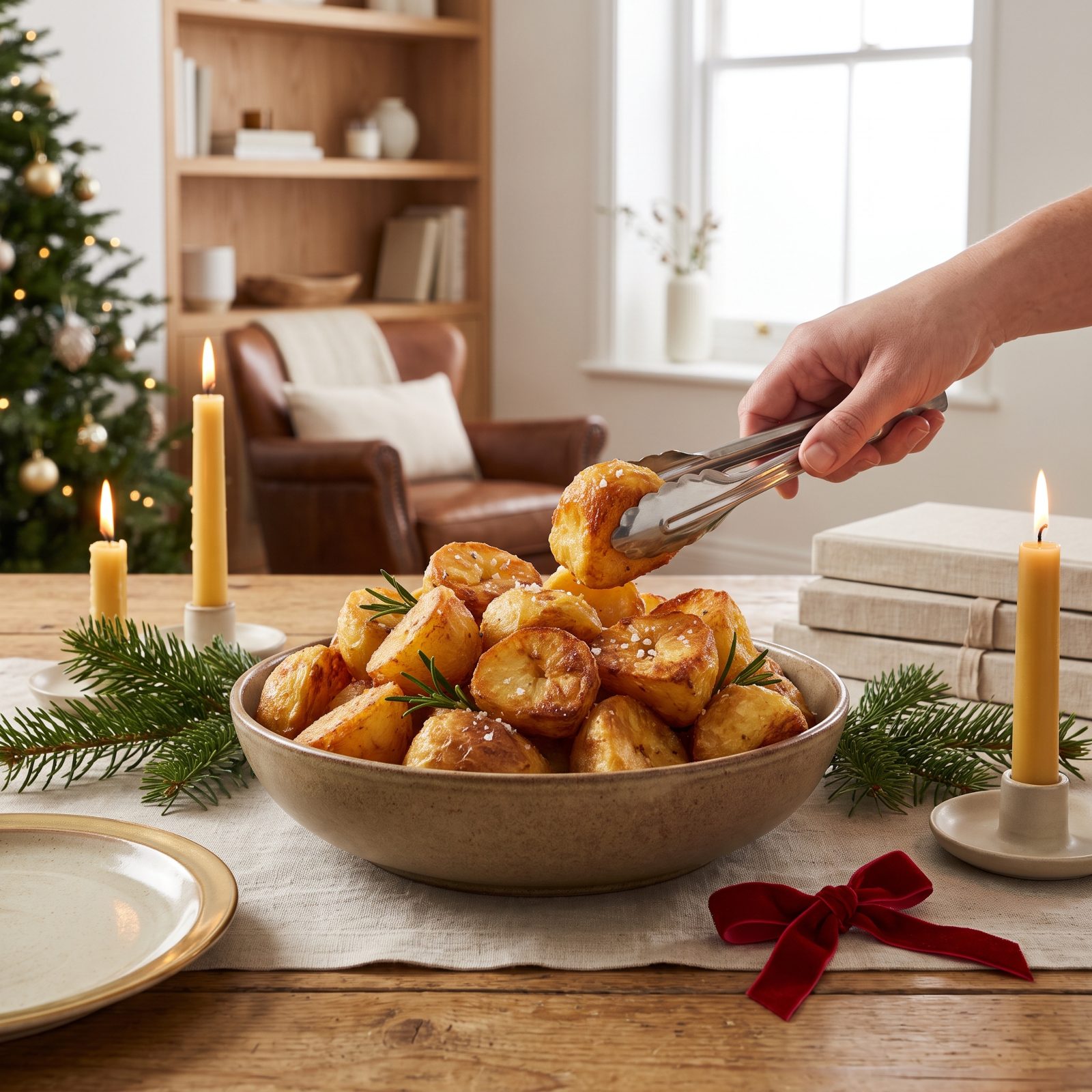 Crispy Duck-Fat Roast Potatoes