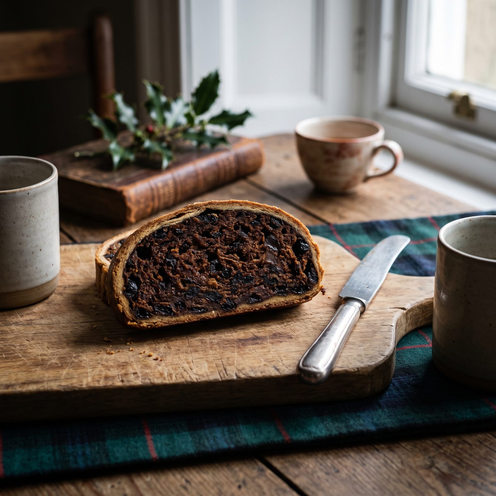 The Dense Black Bun That Carried the Scottish New Year