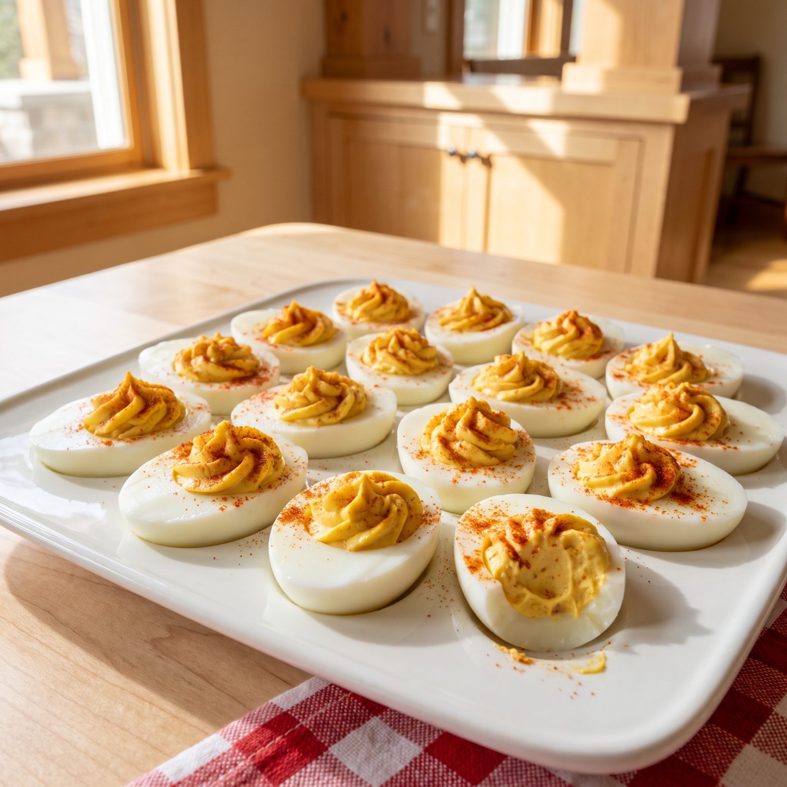 Deviled Eggs With Paprika