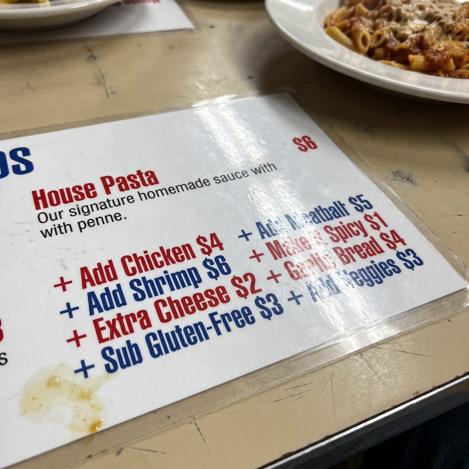 Doesn't Care: An Upsell and Modifier List Longer Than the Dish Itself