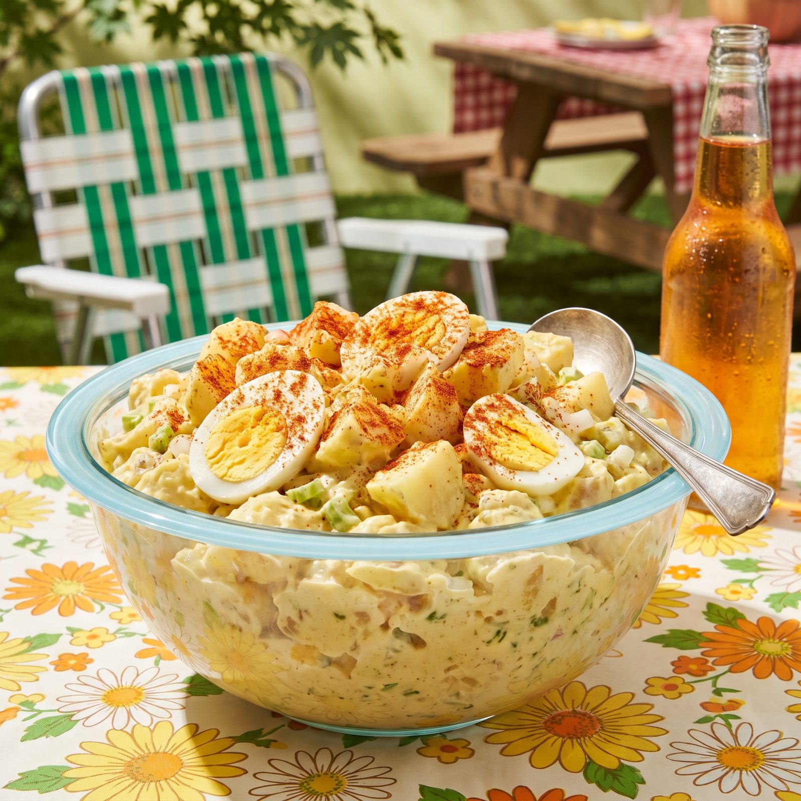 Egg-and-Mustard Potato Salad Dusty With Paprika