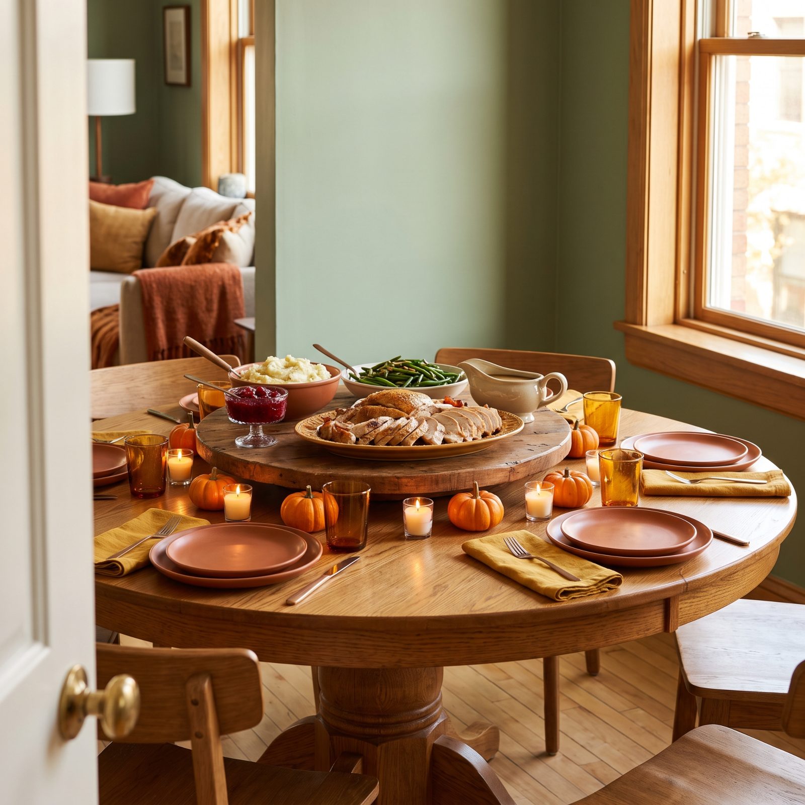 The Family-Style Lazy Susan Everyone Can Reach