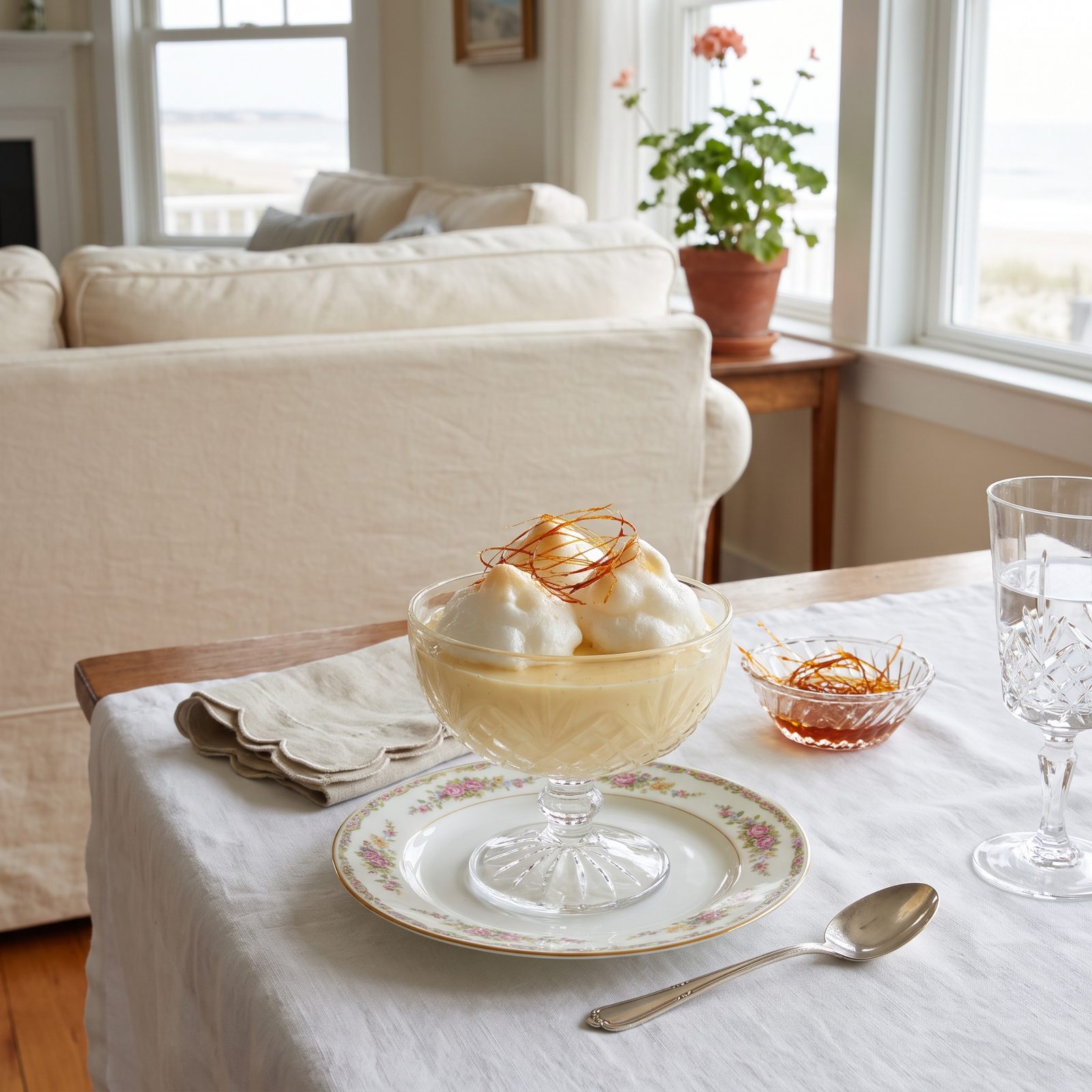 Floating Island Custard, The Dessert That Looked Like a Trick