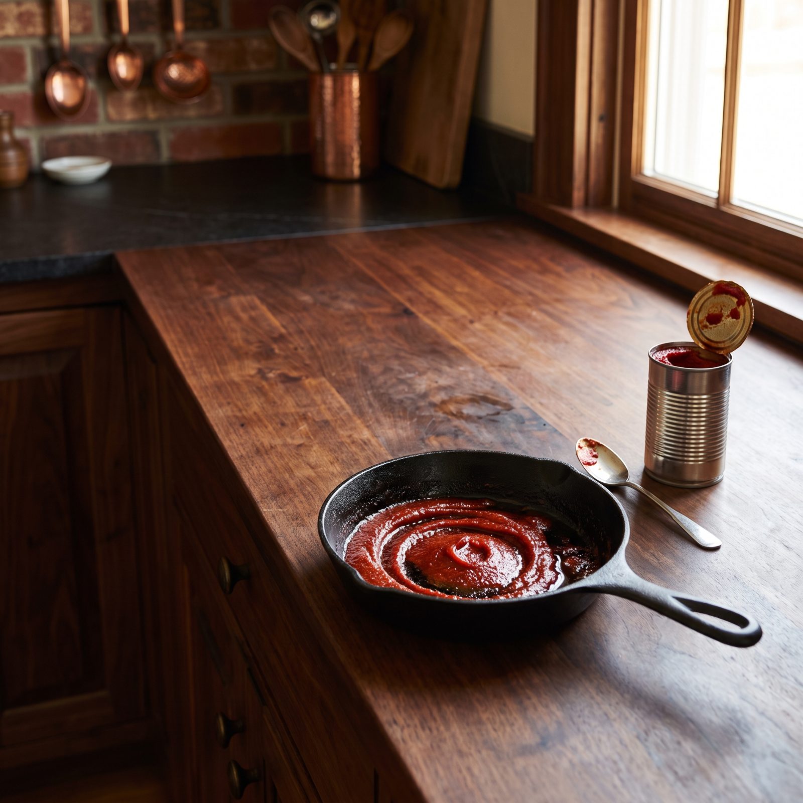 Fry Leftover Tomato Paste Into Savory Butter