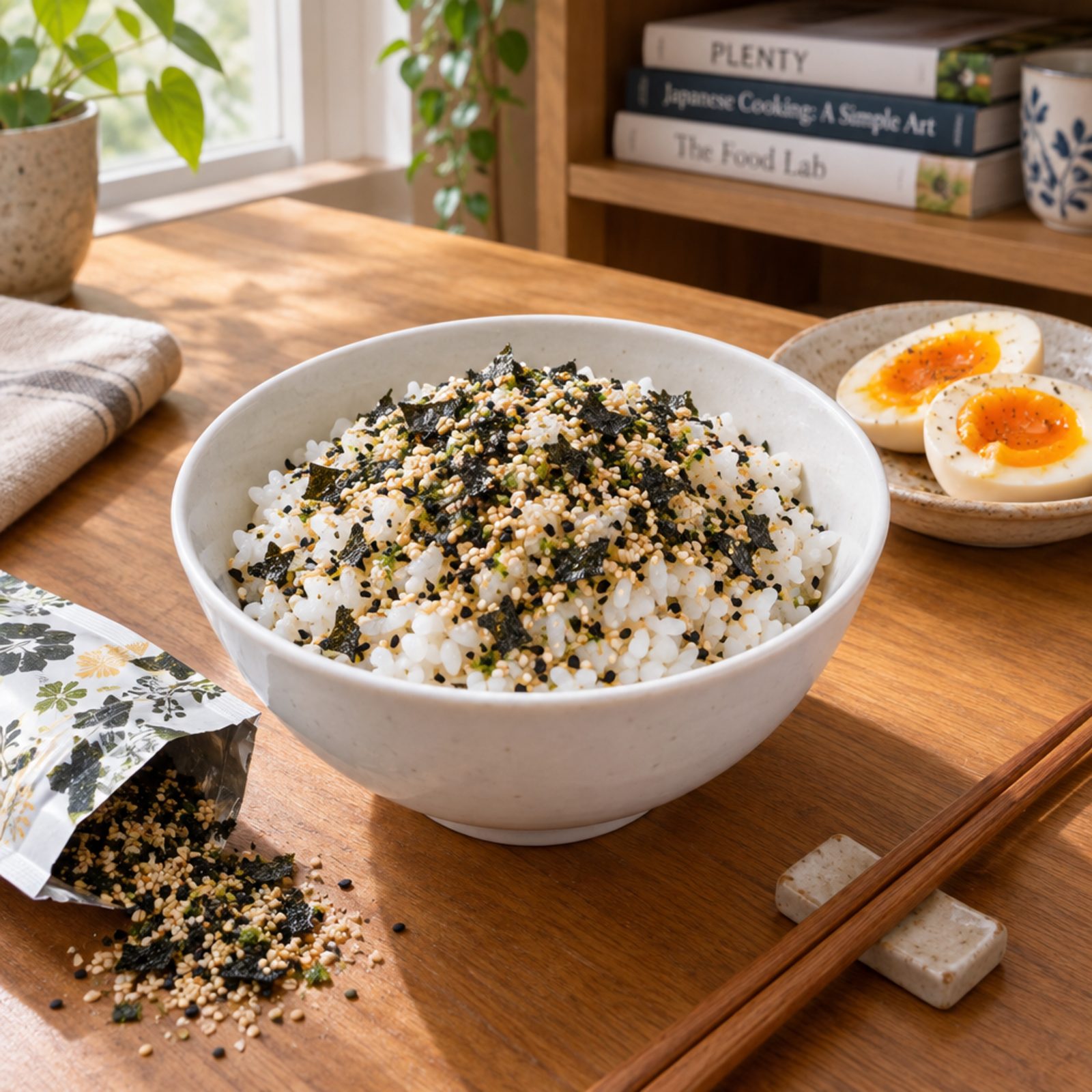 Furikake for Finishing Rice, Eggs, and Vegetables