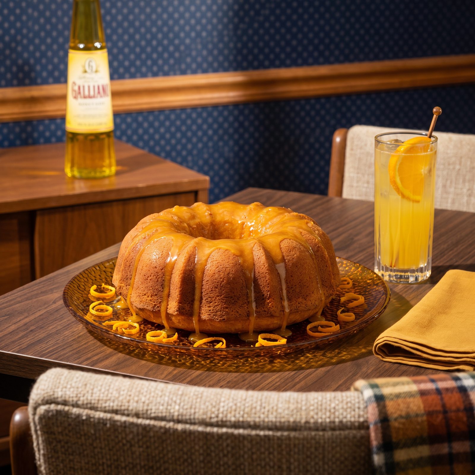 Harvey Wallbanger Cake, a Cocktail That Went in the Oven