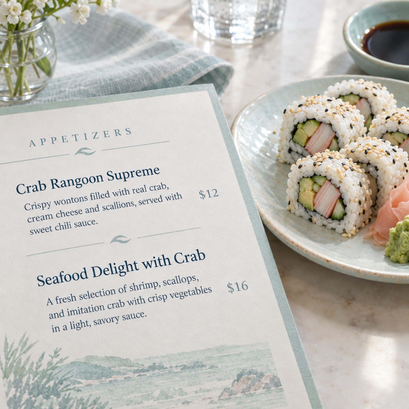 Imitation Crab Dressed Up in a Fancy Seafood Name