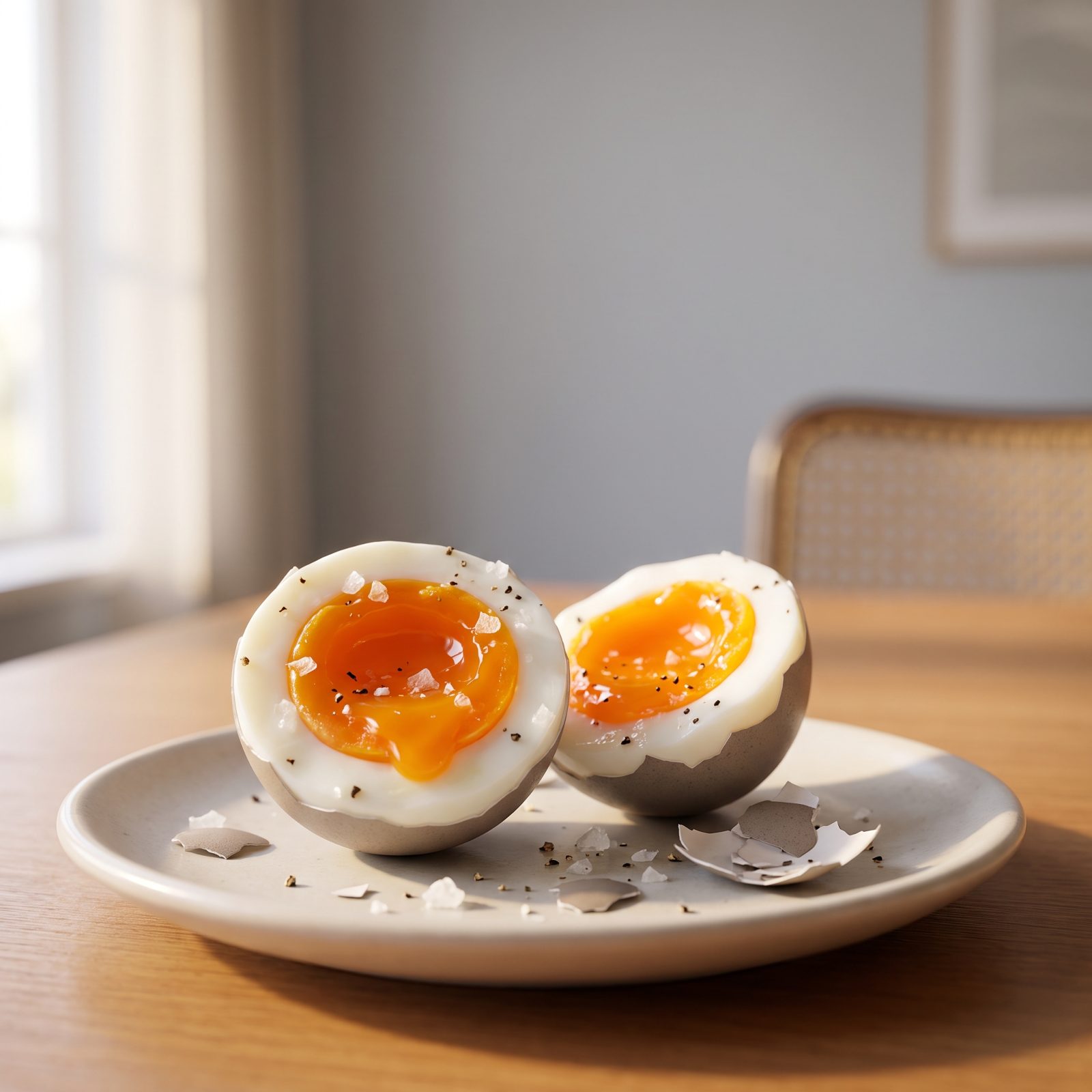The Jammy Soft-Boiled Egg With the Orange Center