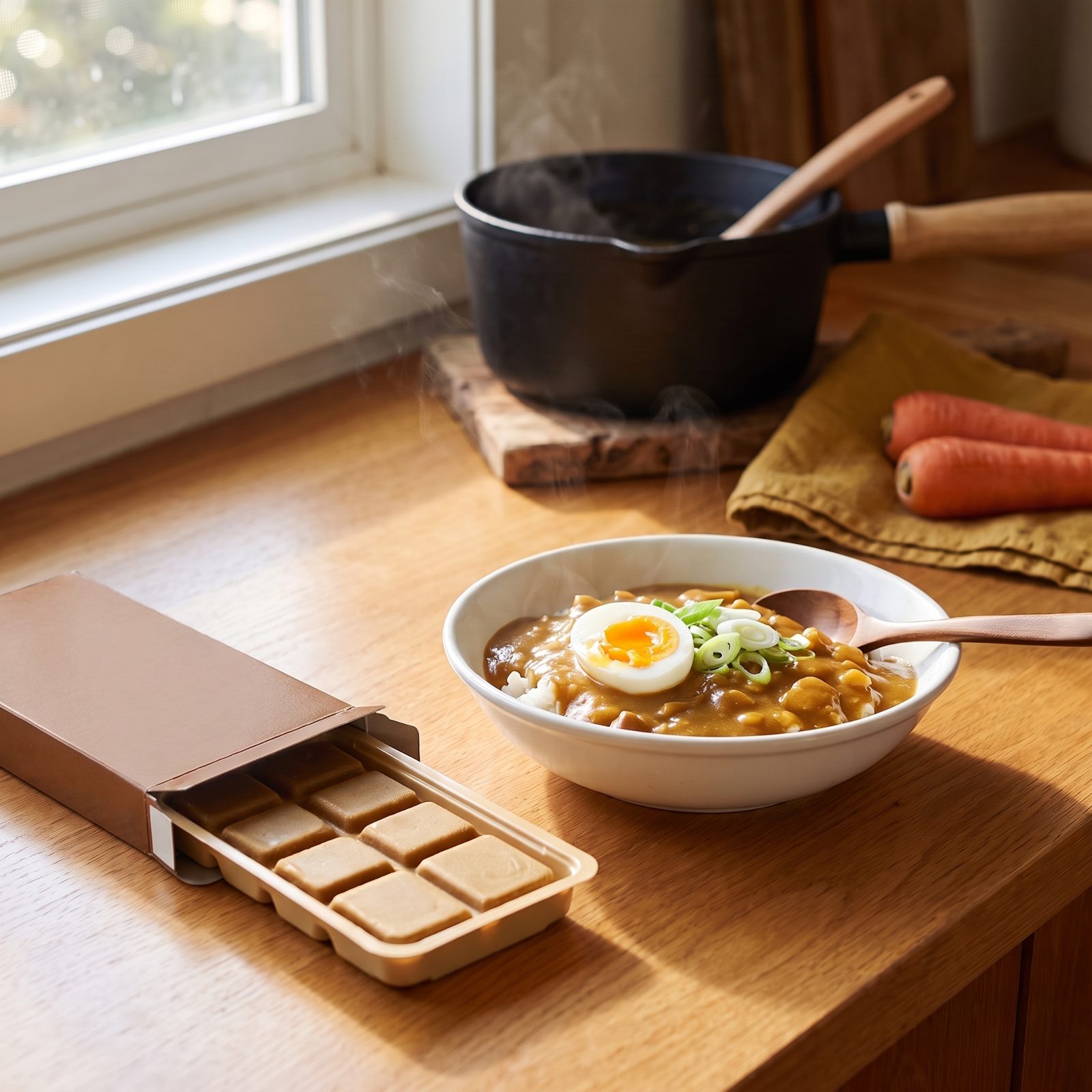 Japanese Curry Roux Blocks for Instant Curry Night