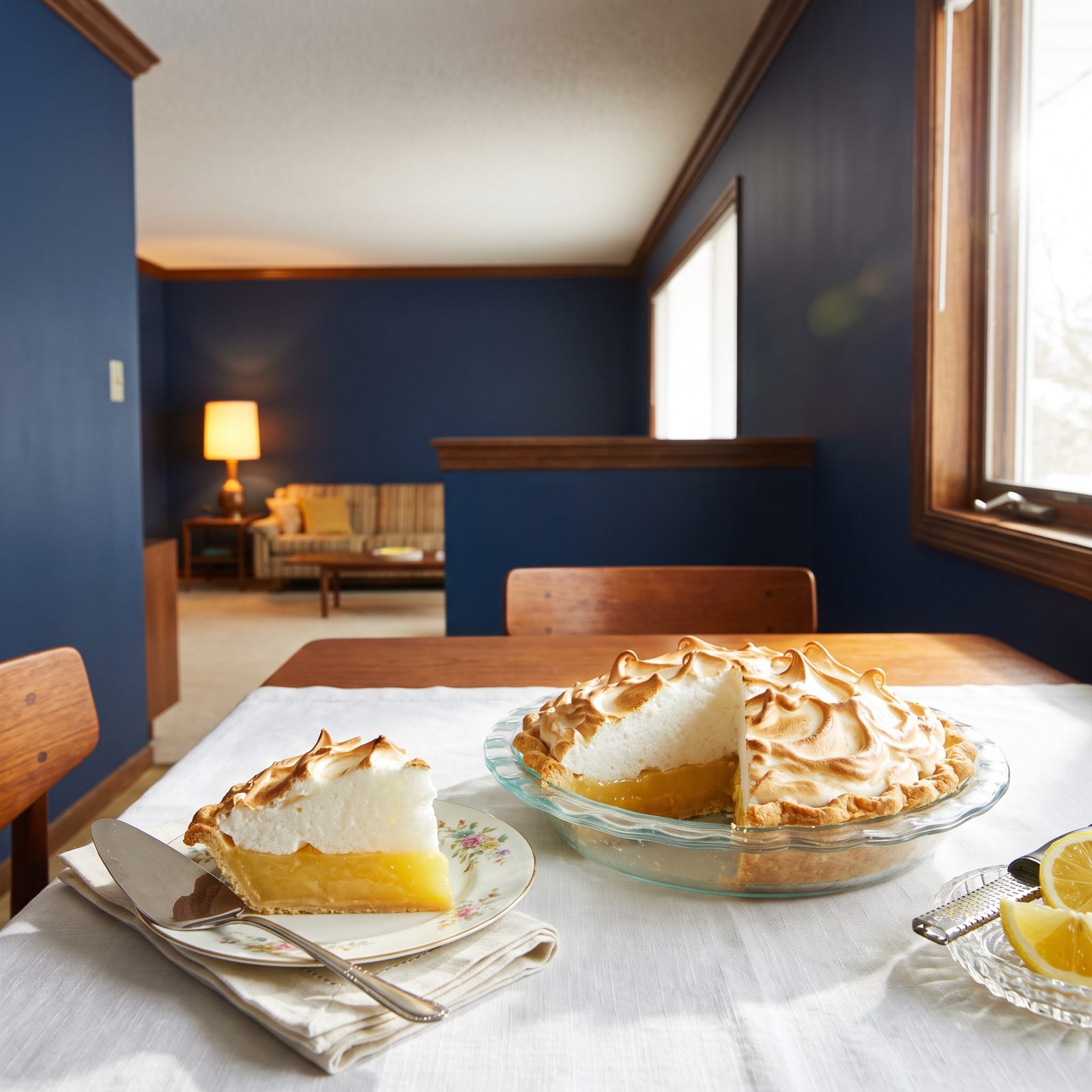 Lemon Meringue Pie, Tall Peaks and a Tart Surprise