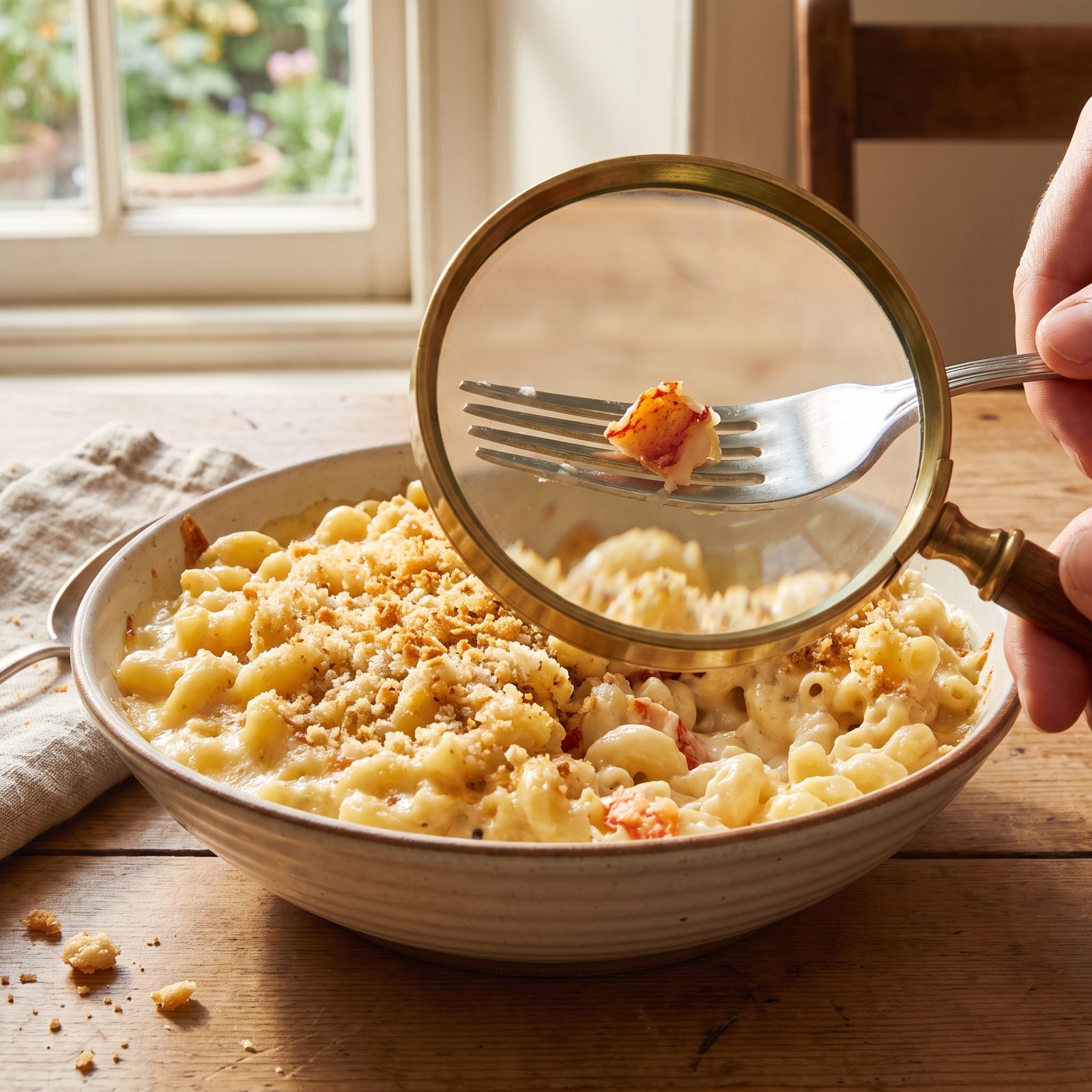 Lobster Mac and Cheese With Barely Any Lobster