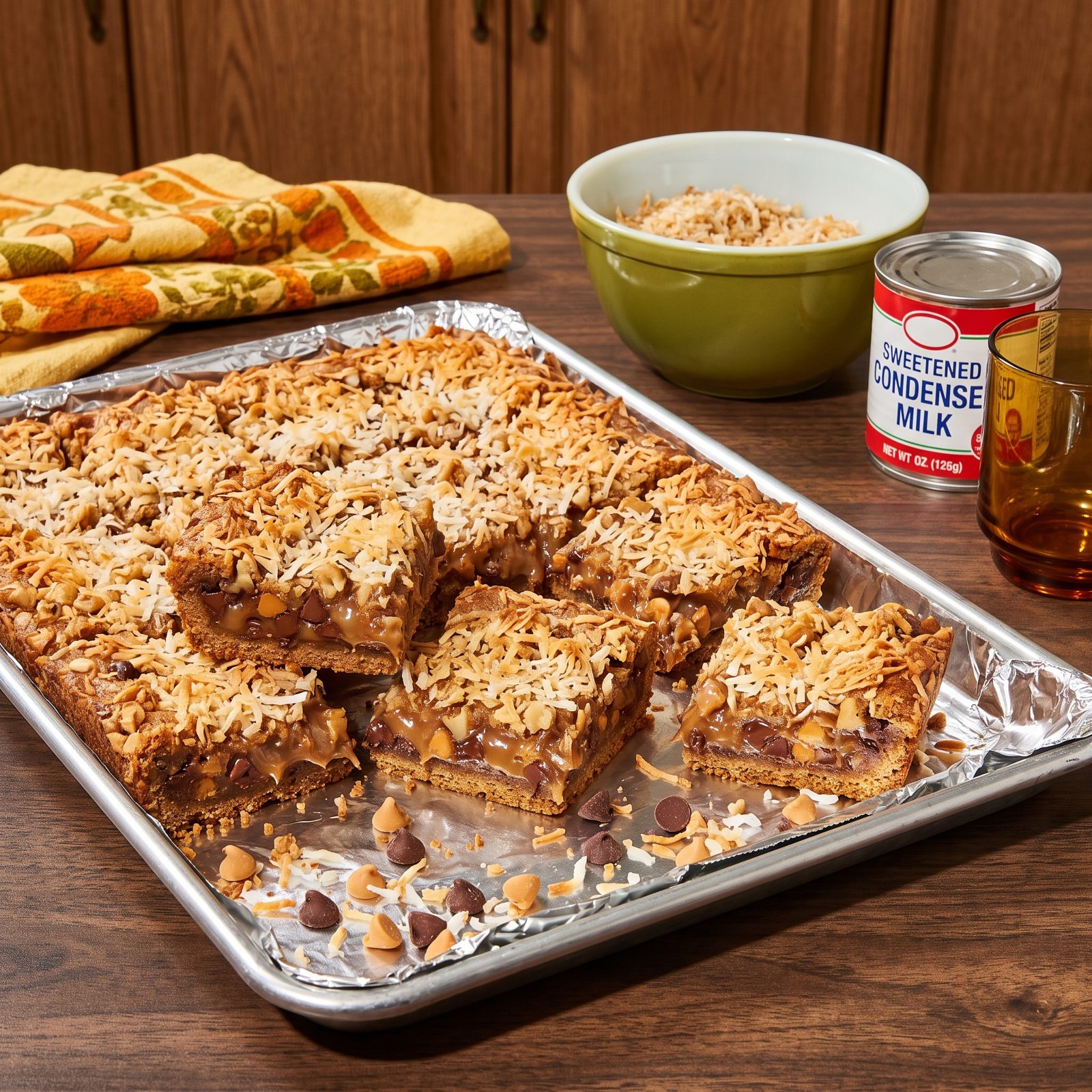 Magic Cookie Bars Built in Layers Right in the Pan