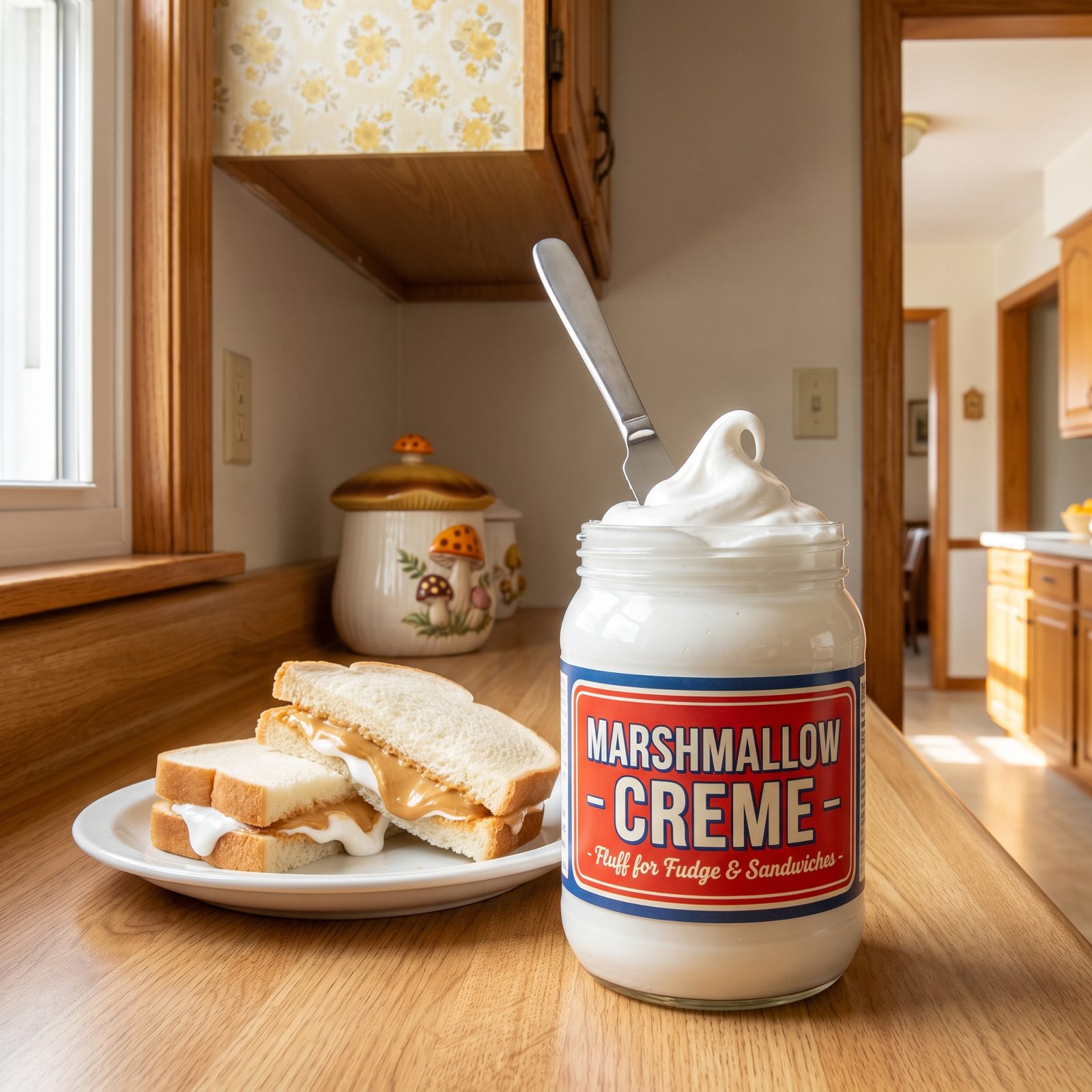 Marshmallow Creme for Fudge and Sandwiches
