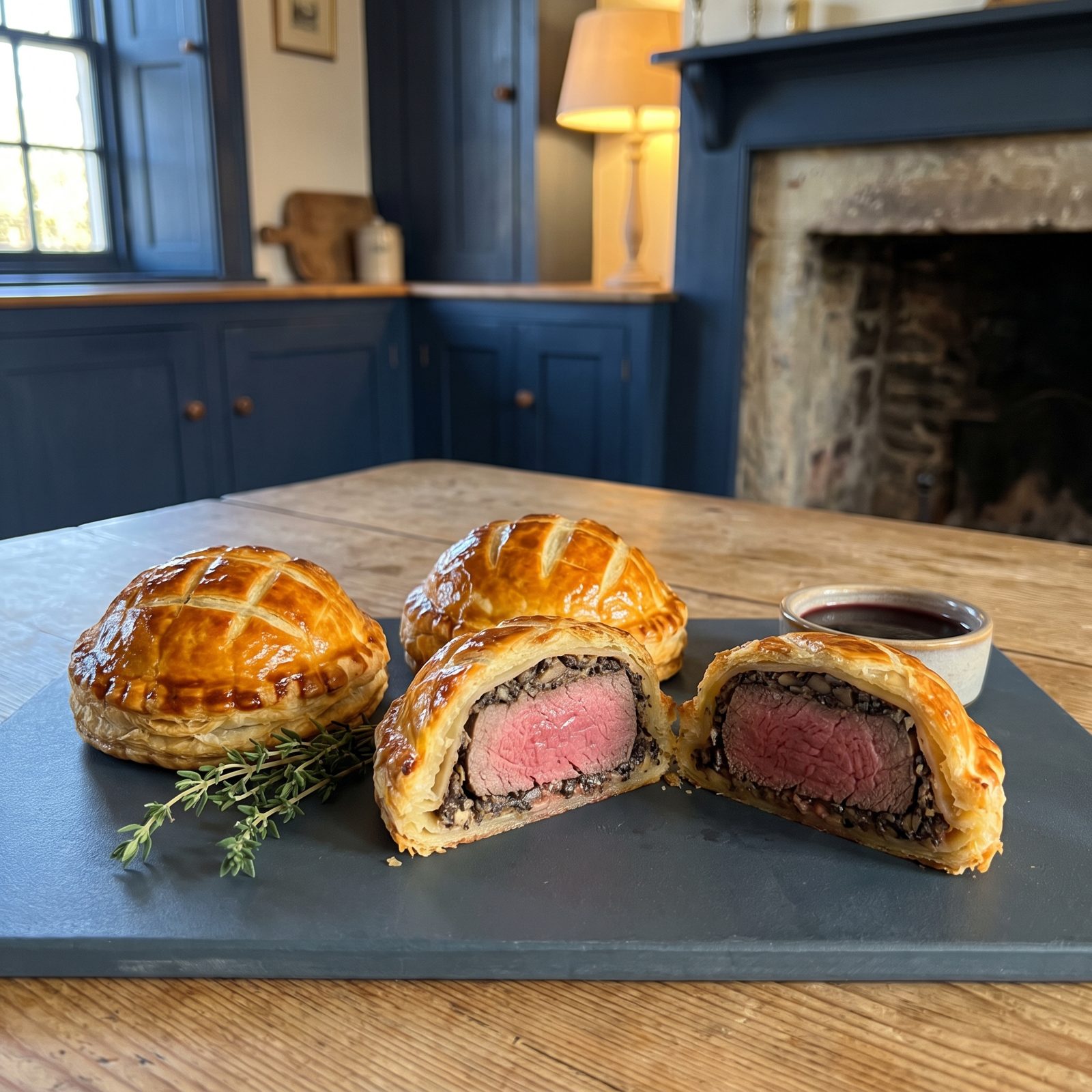 Mini Beef Wellingtons With Mushroom Duxelles