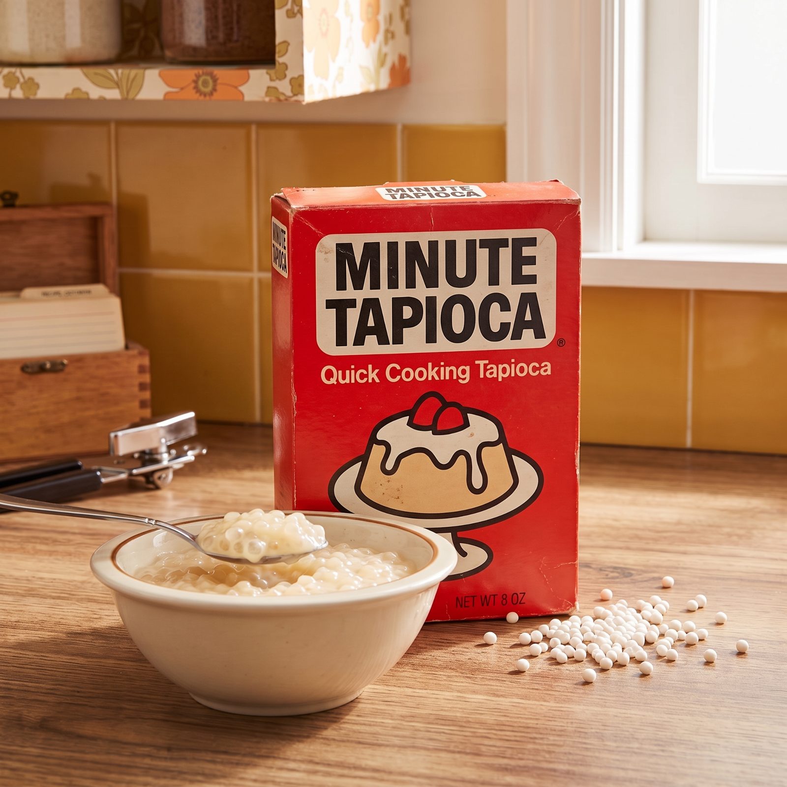 Minute Tapioca in the Red Box