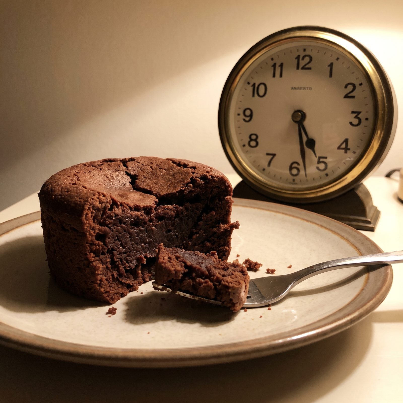 Molten Chocolate Cake That Beat the Clock