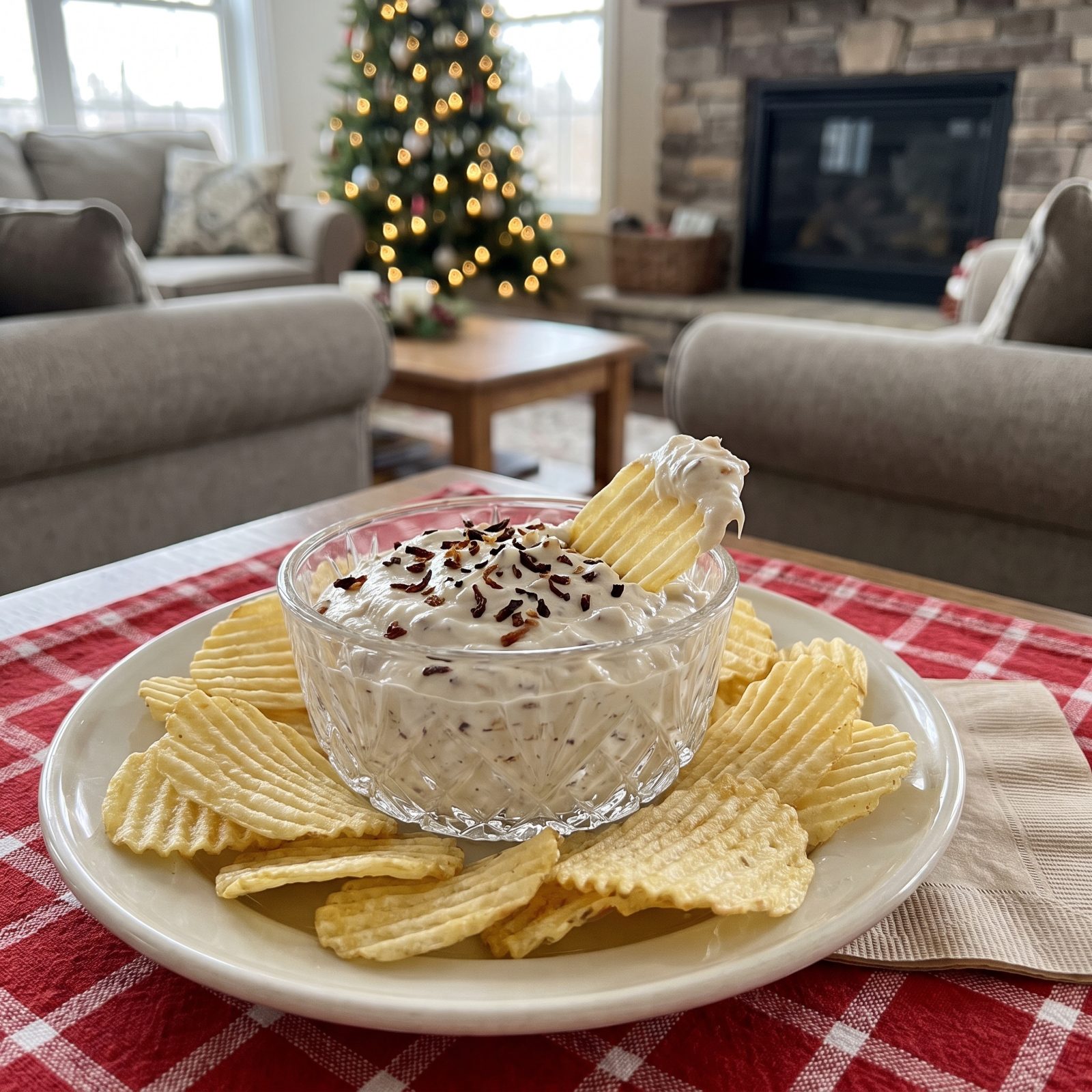 Onion Dip Made From Soup Mix