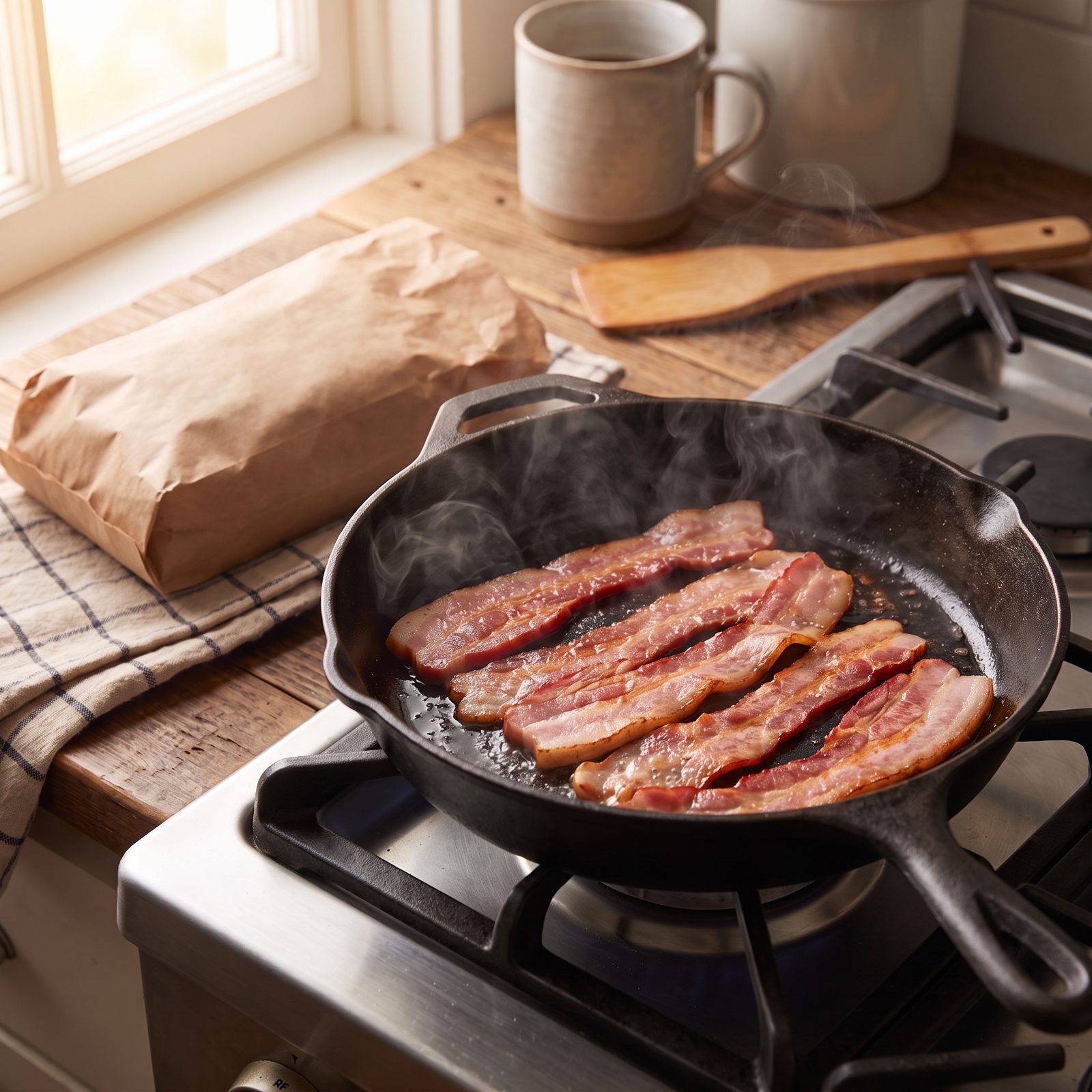 A Package of Sliced Bacon for the Weekend
