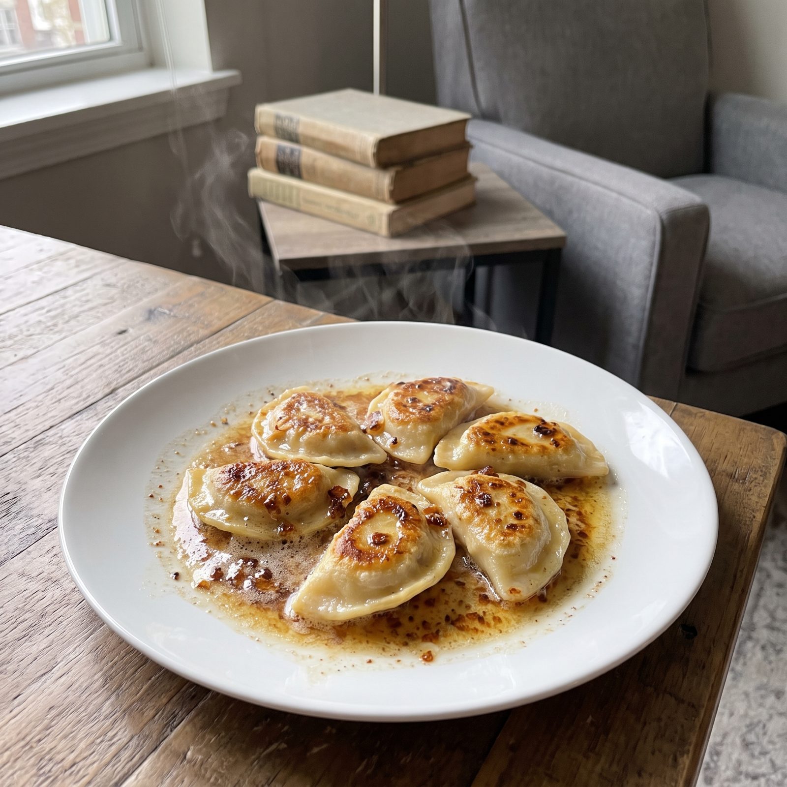 Pan-Fried Pierogi With Brown Butter