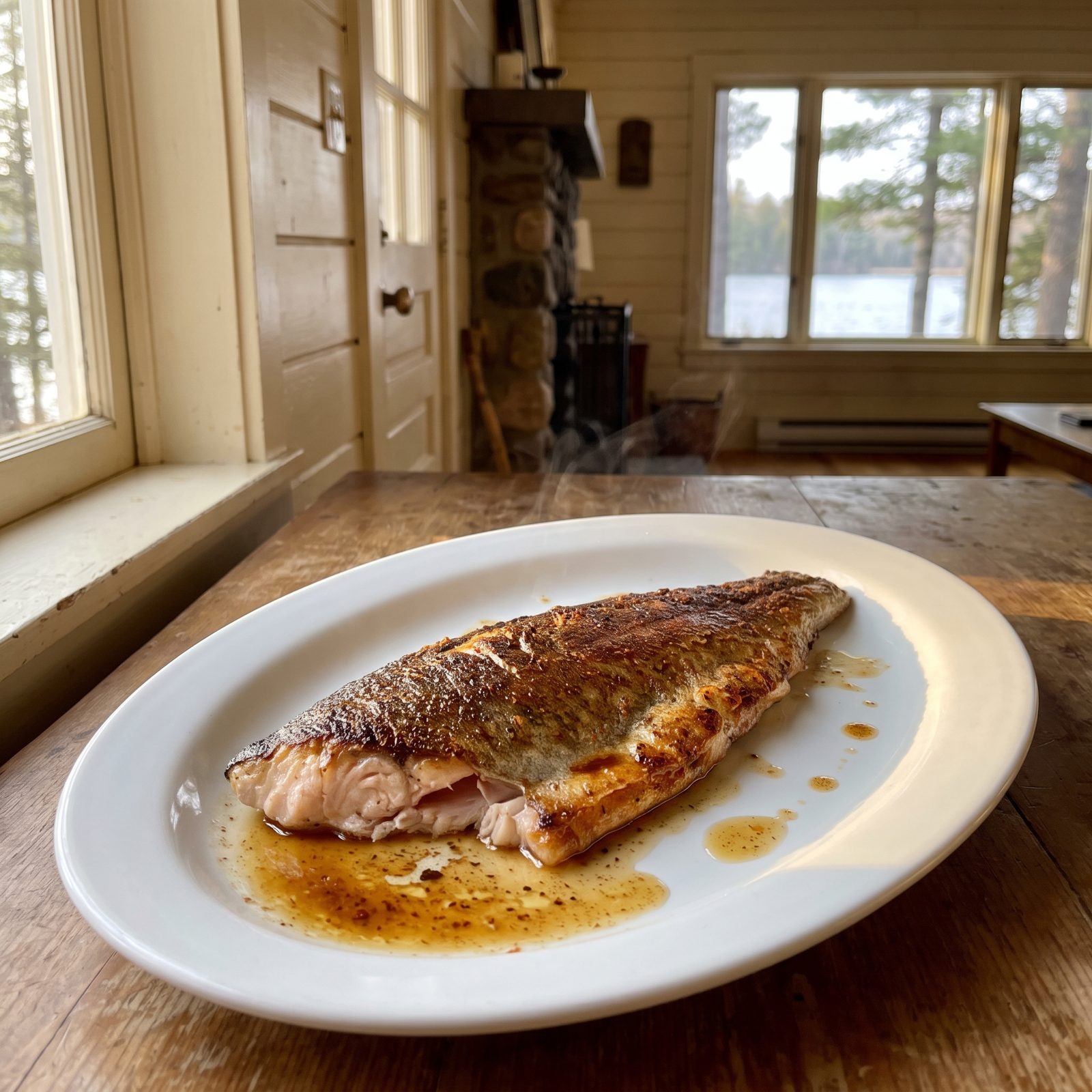 Pan-Seared Trout With Browned Butter