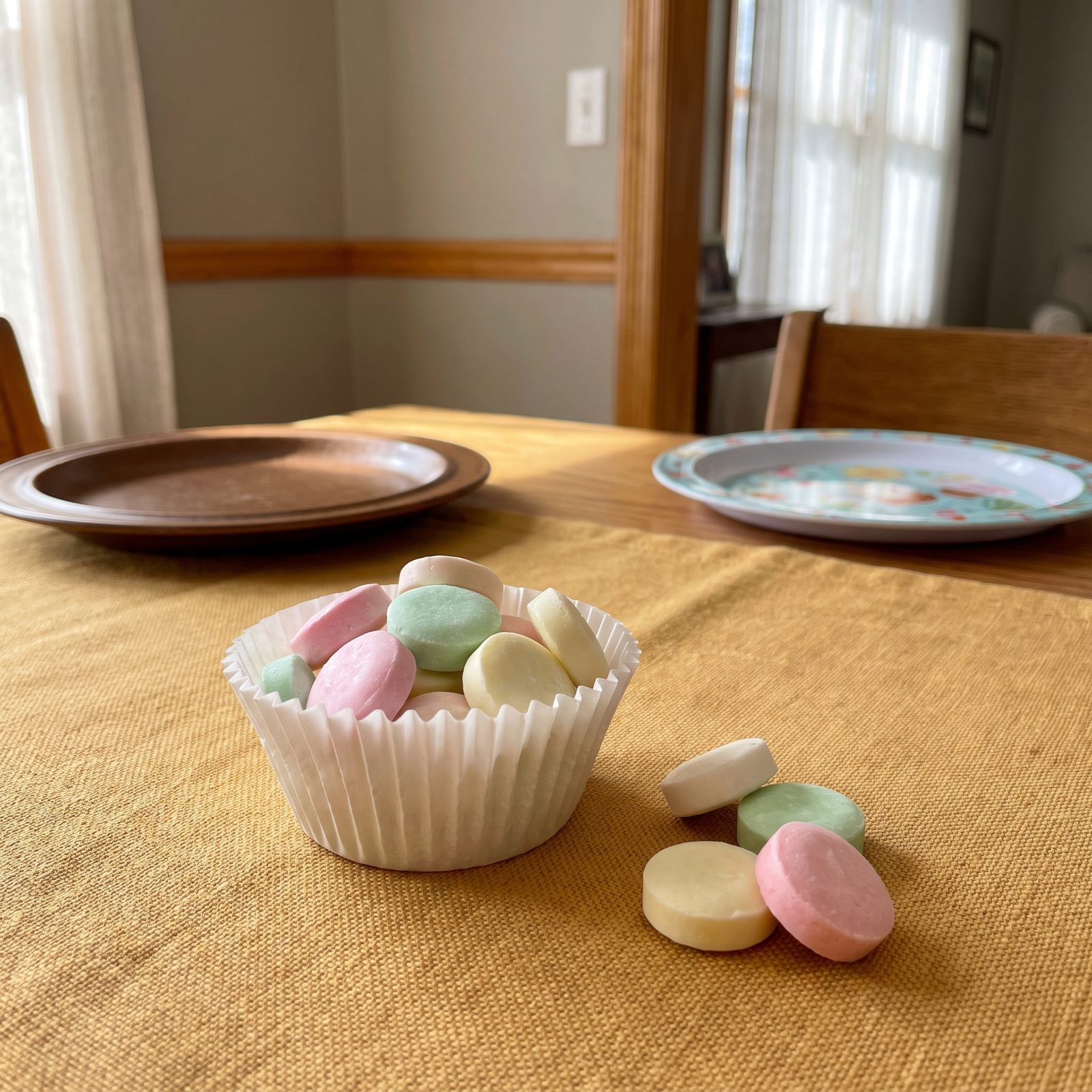 The Paper Cup of Pastel After-Dinner Mints