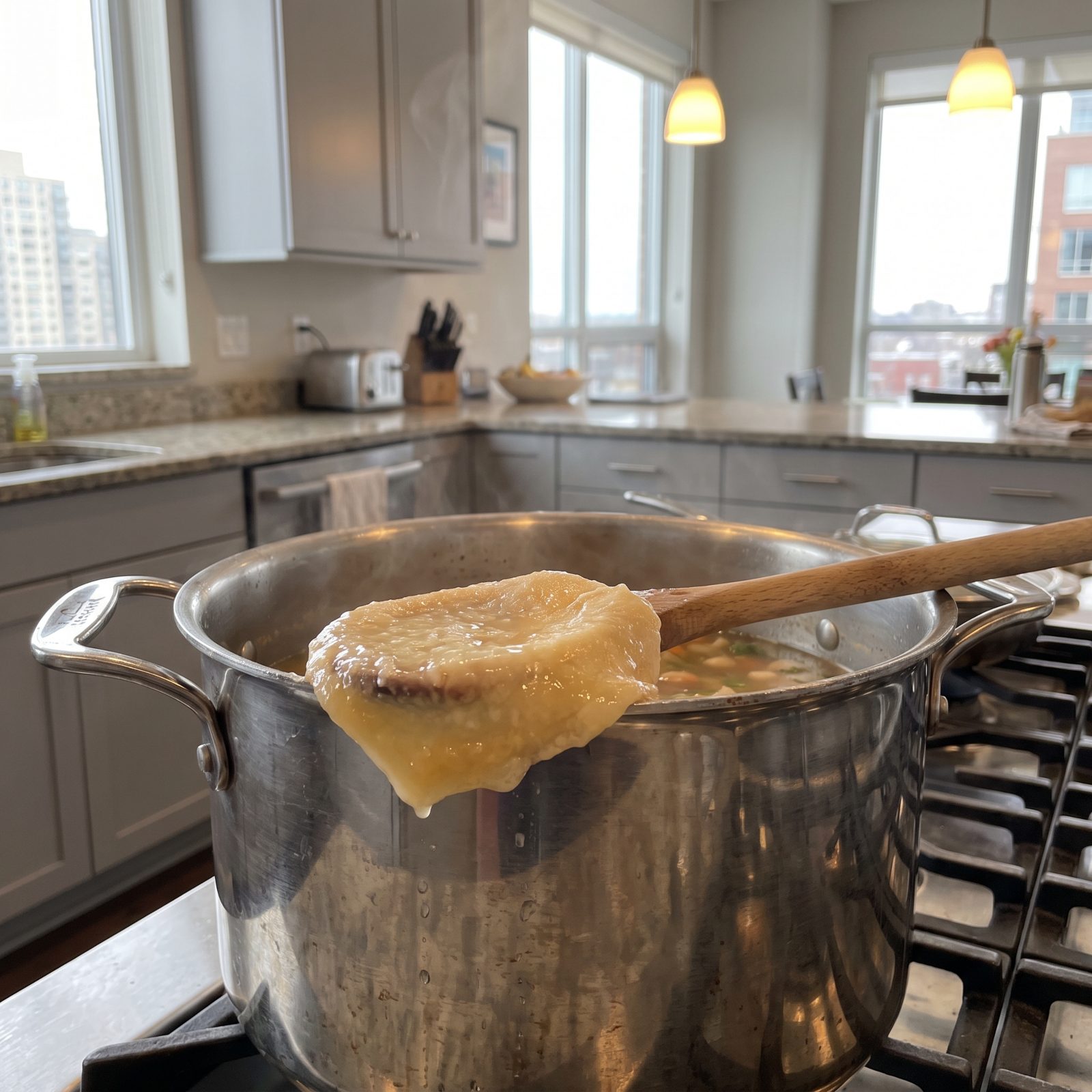 The Parmesan Rind Fished Out of the Soup Pot