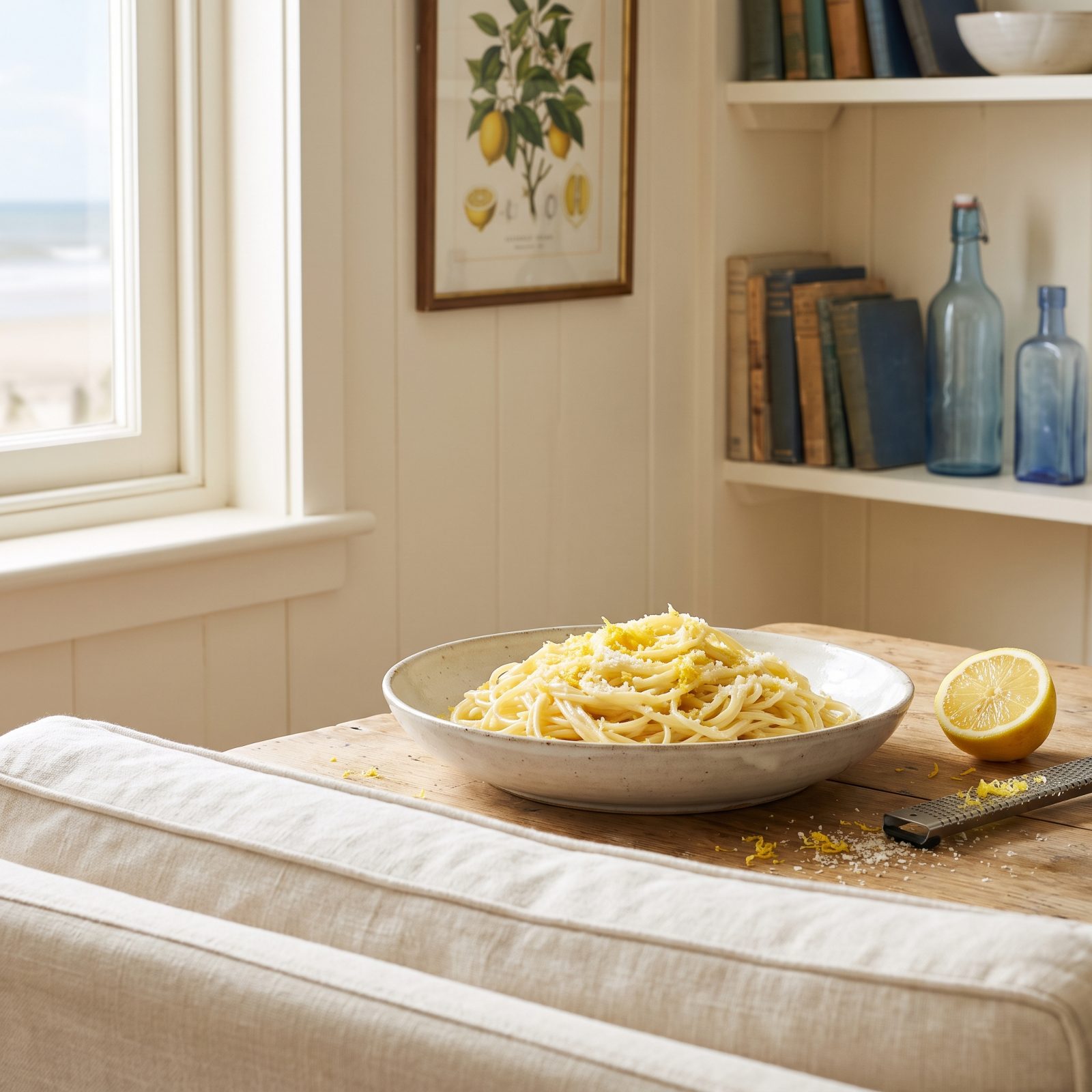 Pasta al Limone With Fragrant Zest and No Curdling