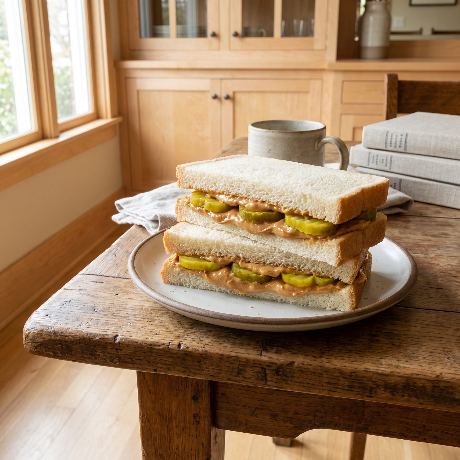 The Peanut Butter and Pickle Sandwich
