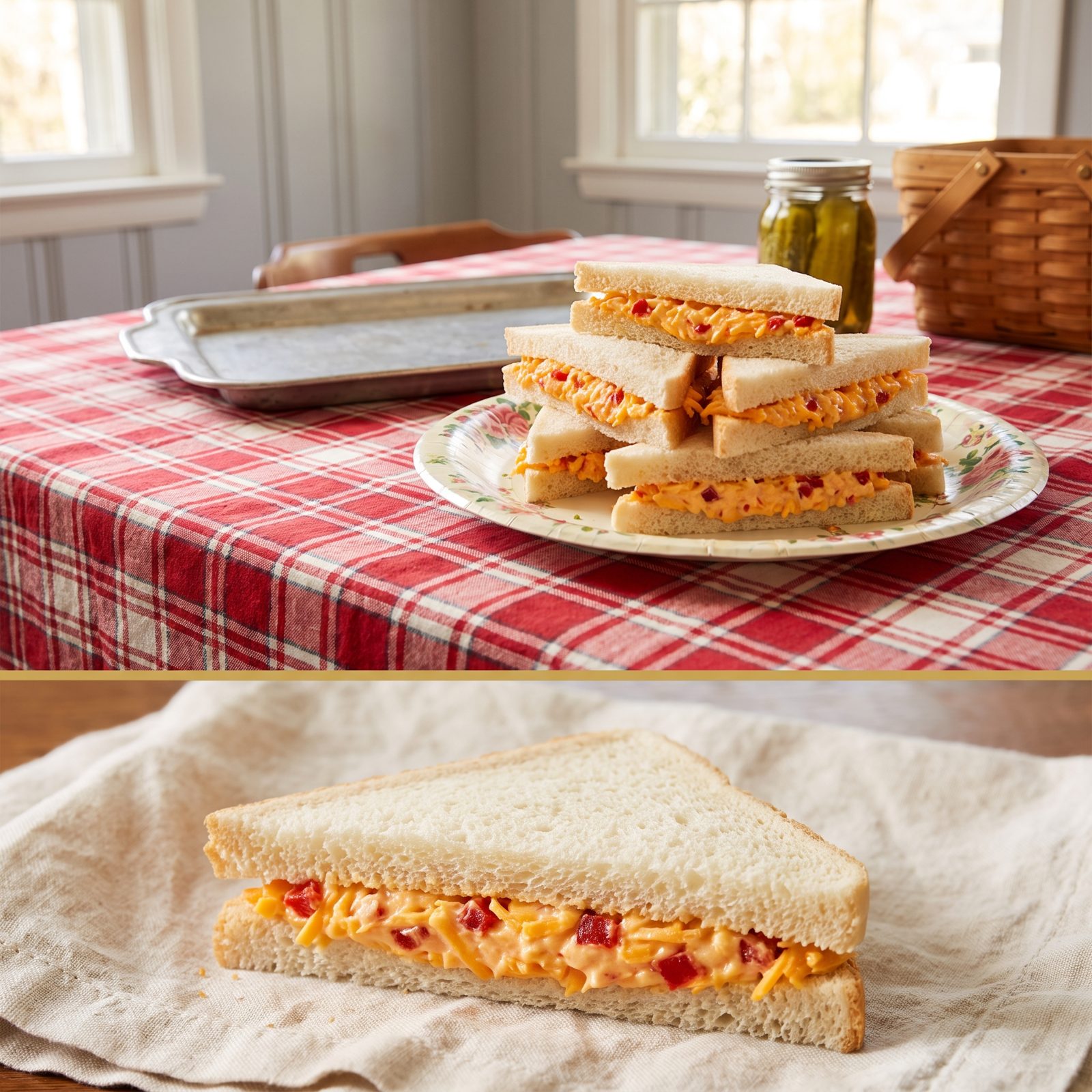 Pimento Cheese Sandwiches