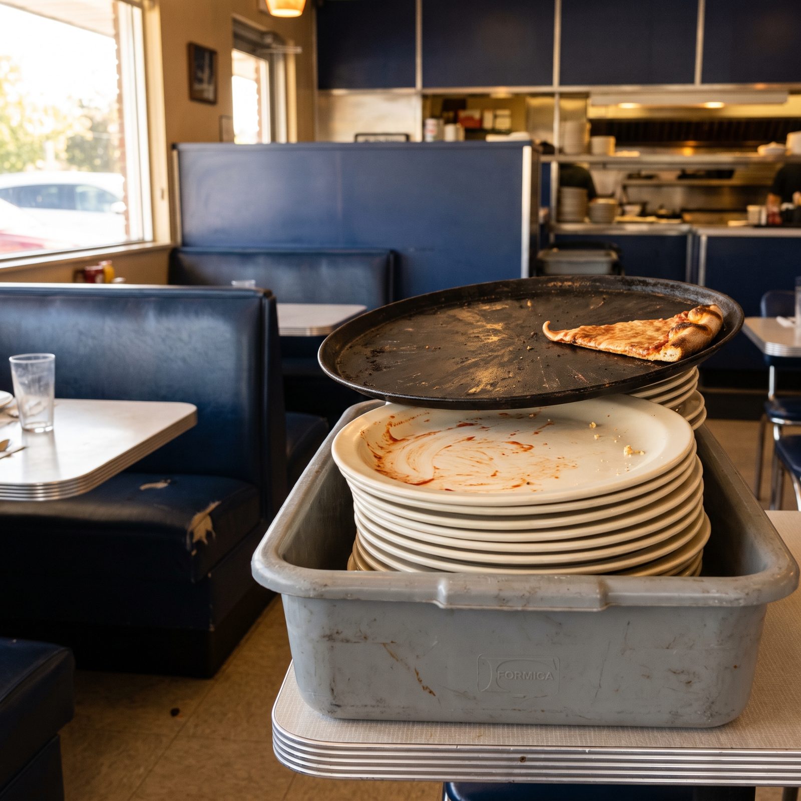 Plates Returning to the Kitchen Are Nearly Empty