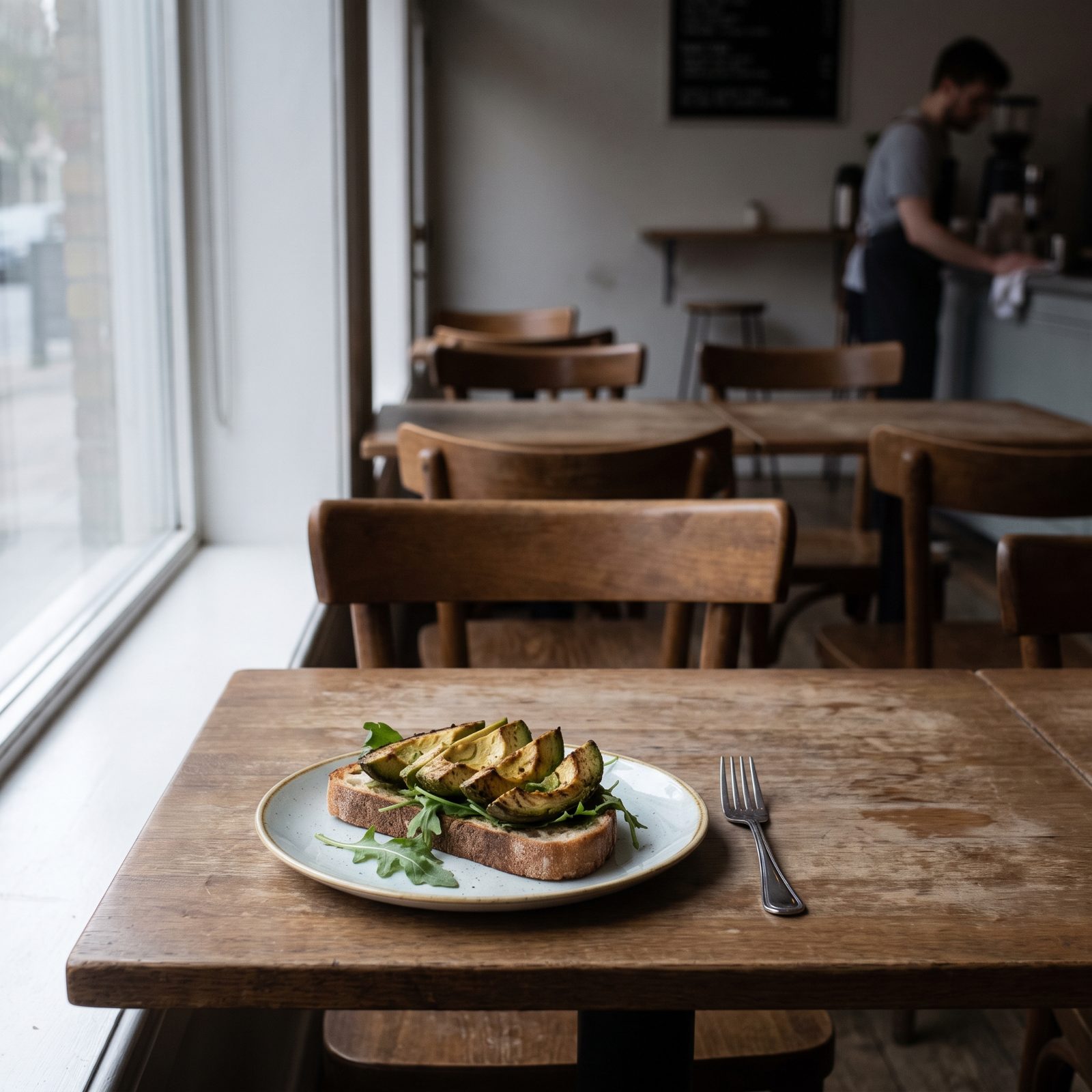 Pre-Sliced Avocado Toast During Slow Service