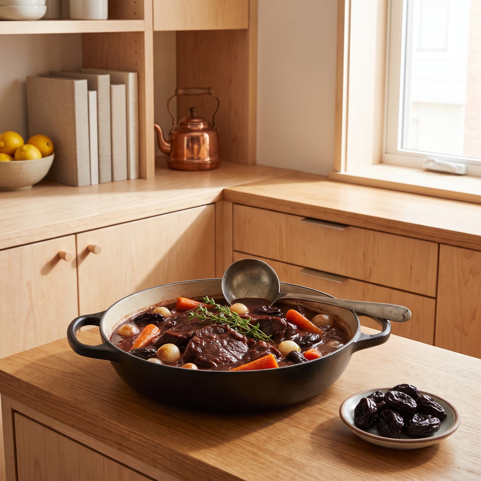 Prunes for Rich, Balanced Braises