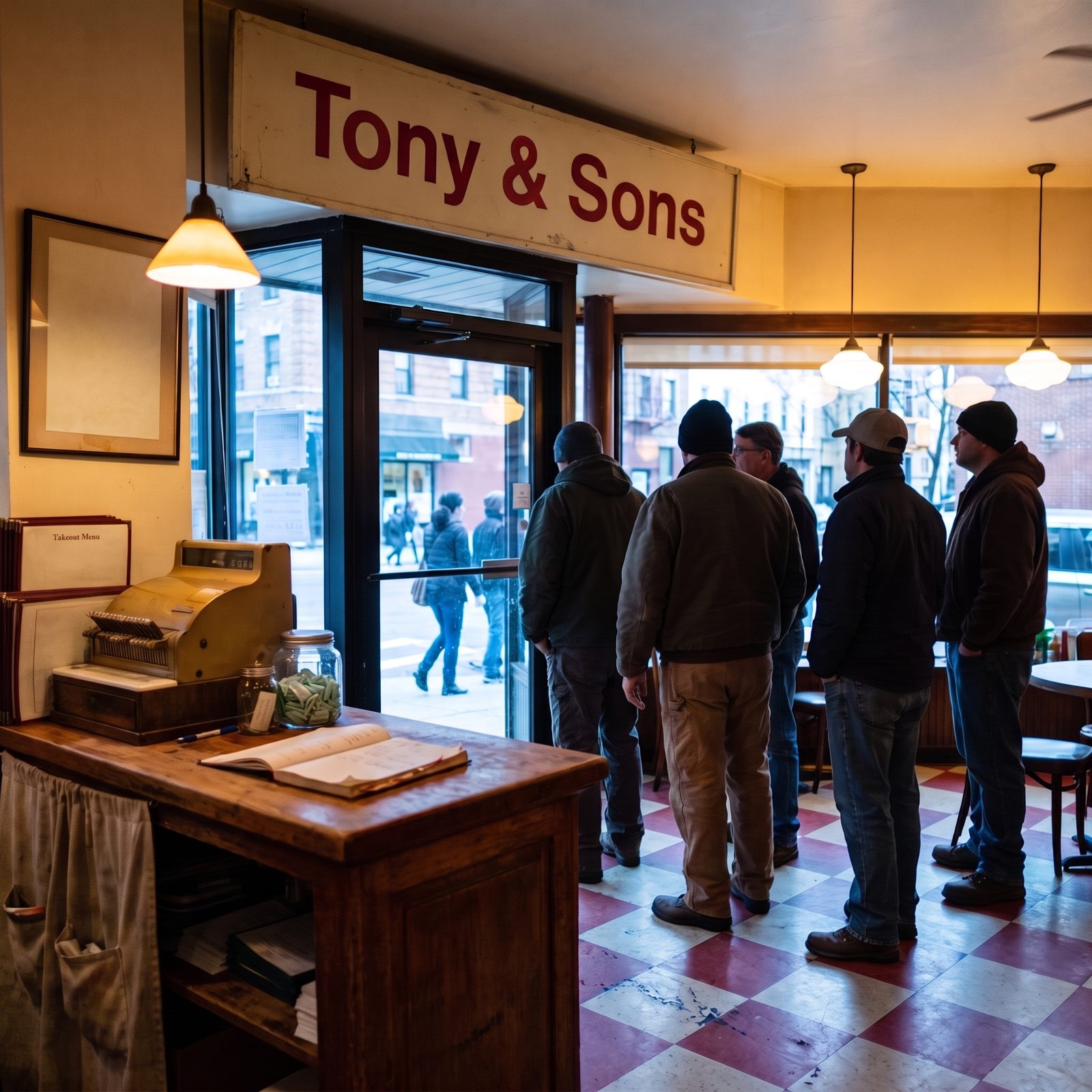 A Quiet Line of Locals Forms at the Door