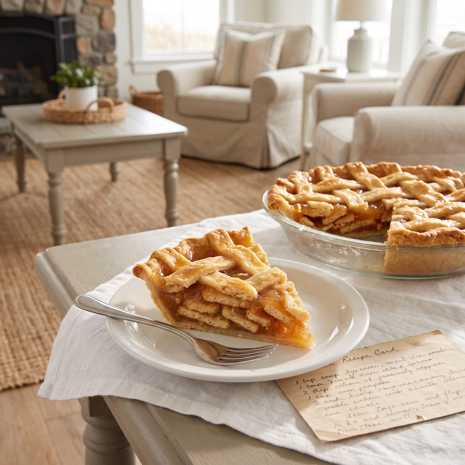 Ritz Cracker Mock Apple Pie Without Any Apples
