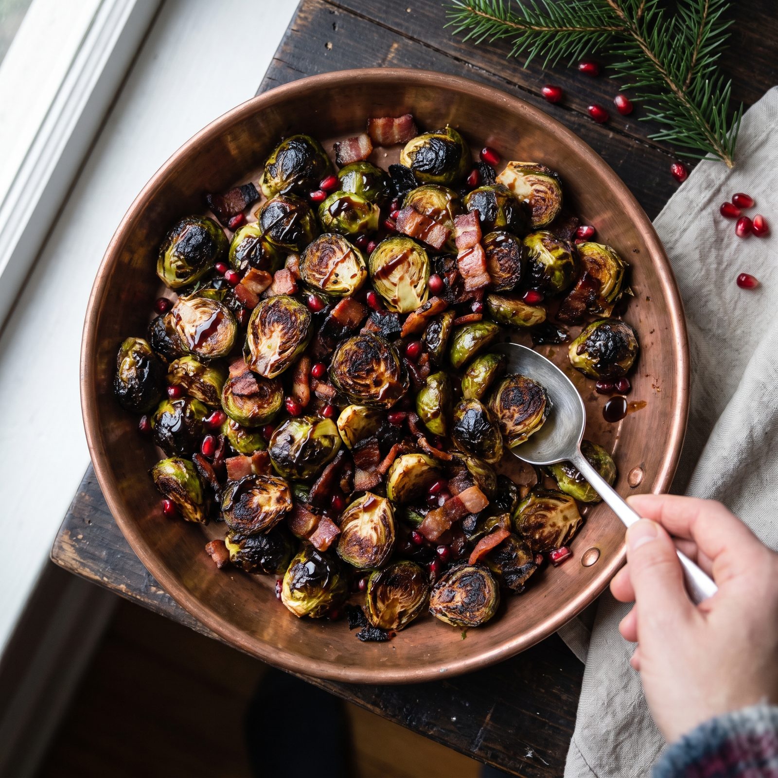 Roasted Brussels Sprouts With Bacon, Finally Getting Their Revenge