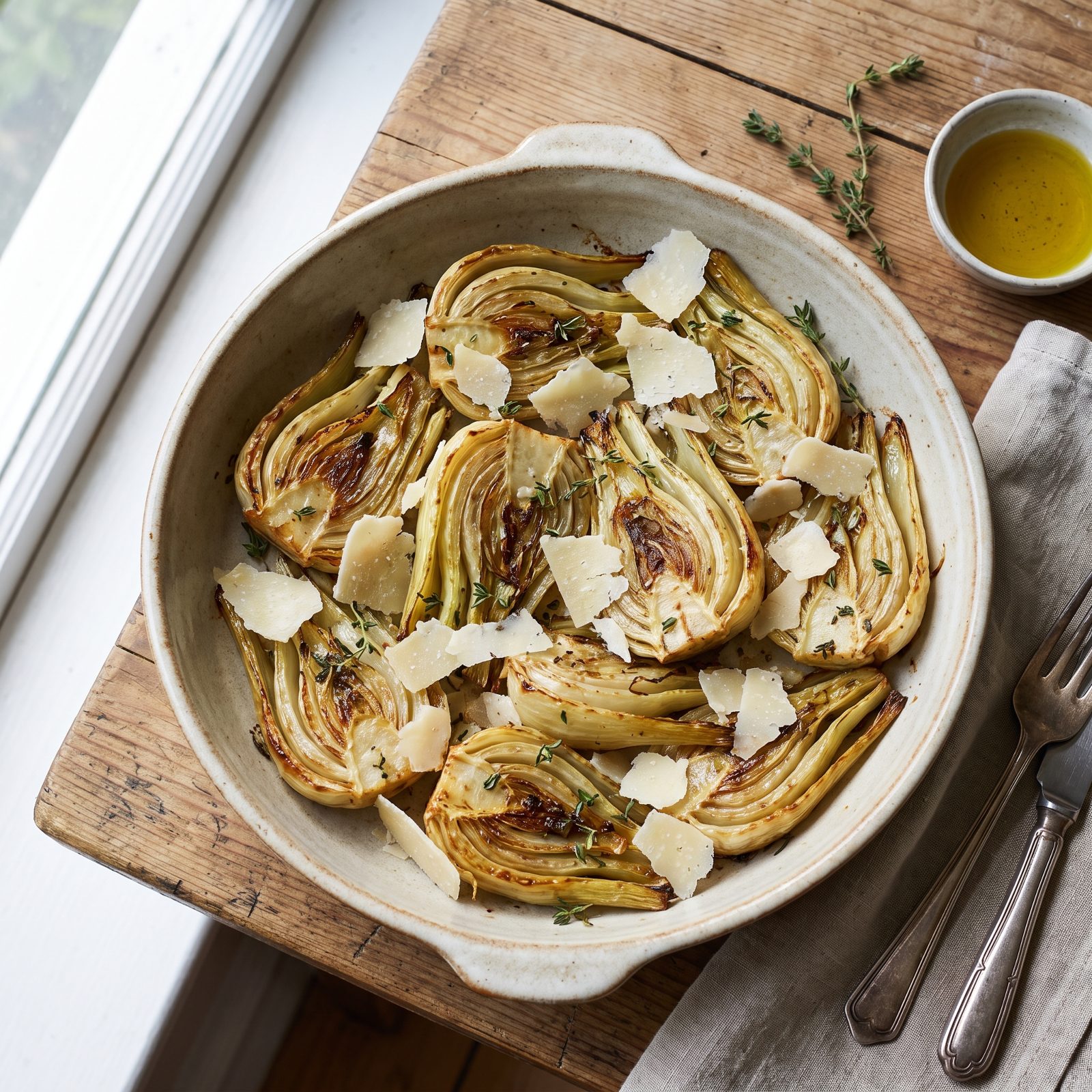 Roasted Fennel With Parmesan