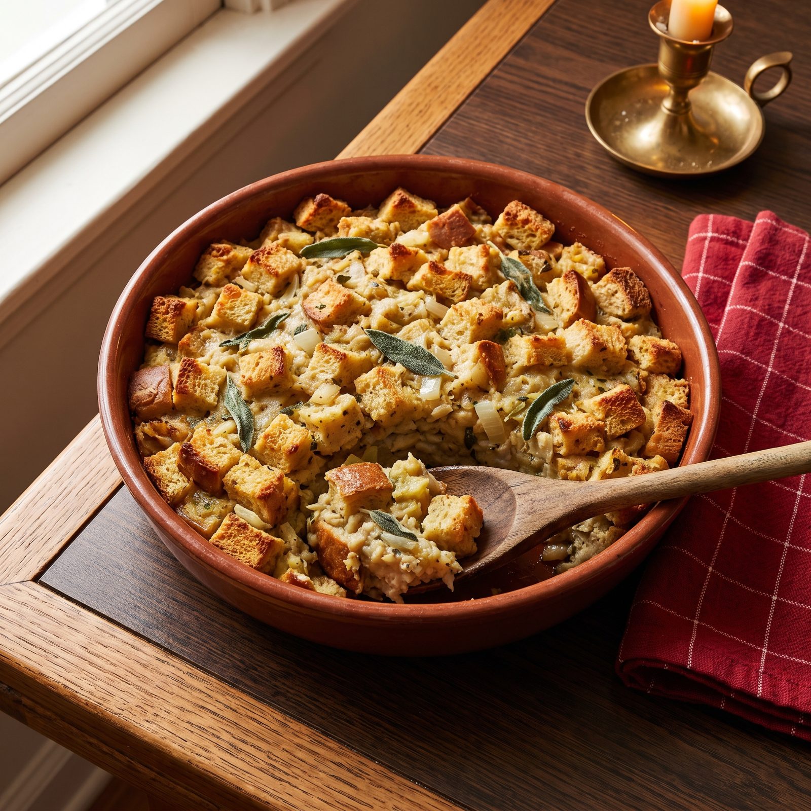 Sage and Onion Bread Stuffing