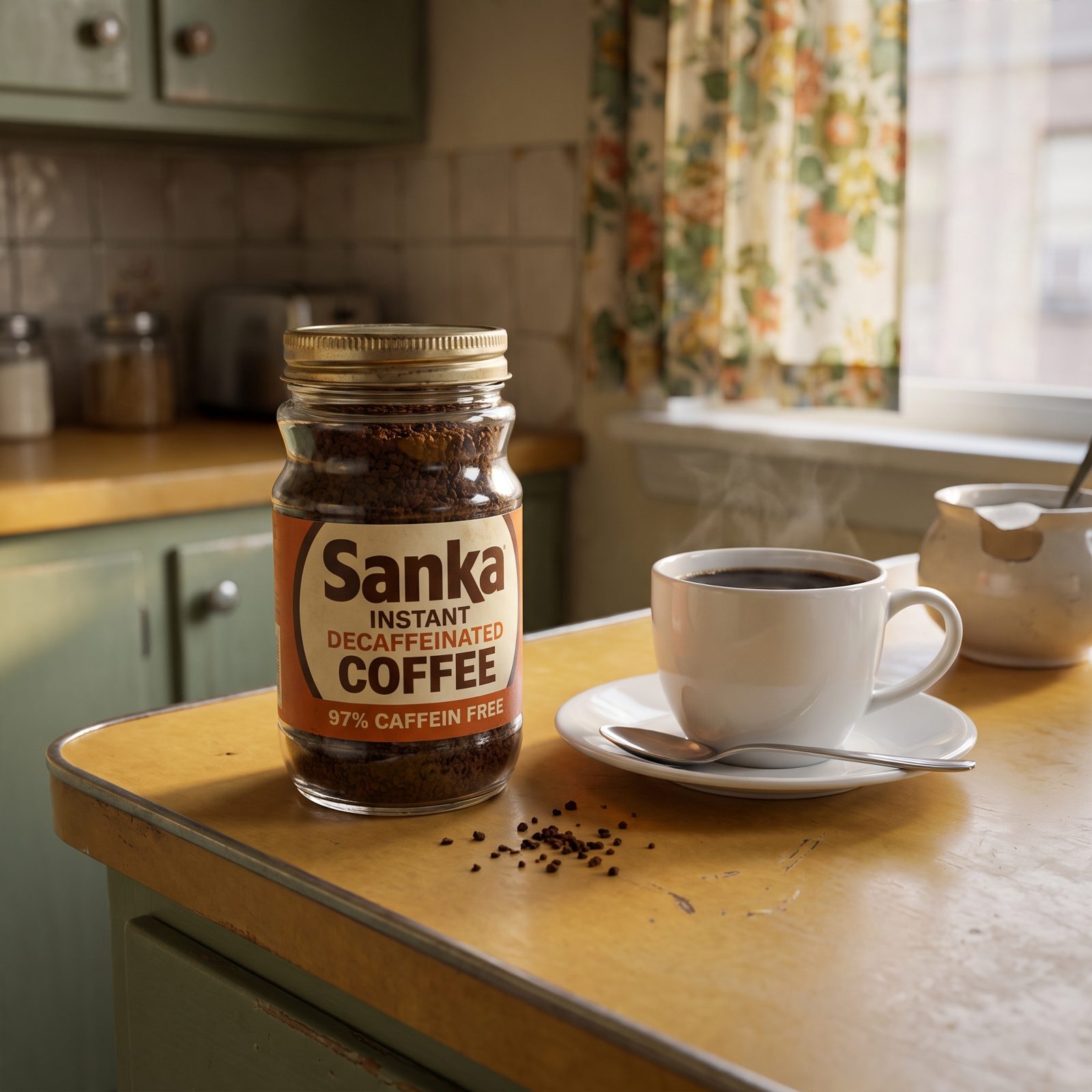 Sanka Instant Decaffeinated Coffee